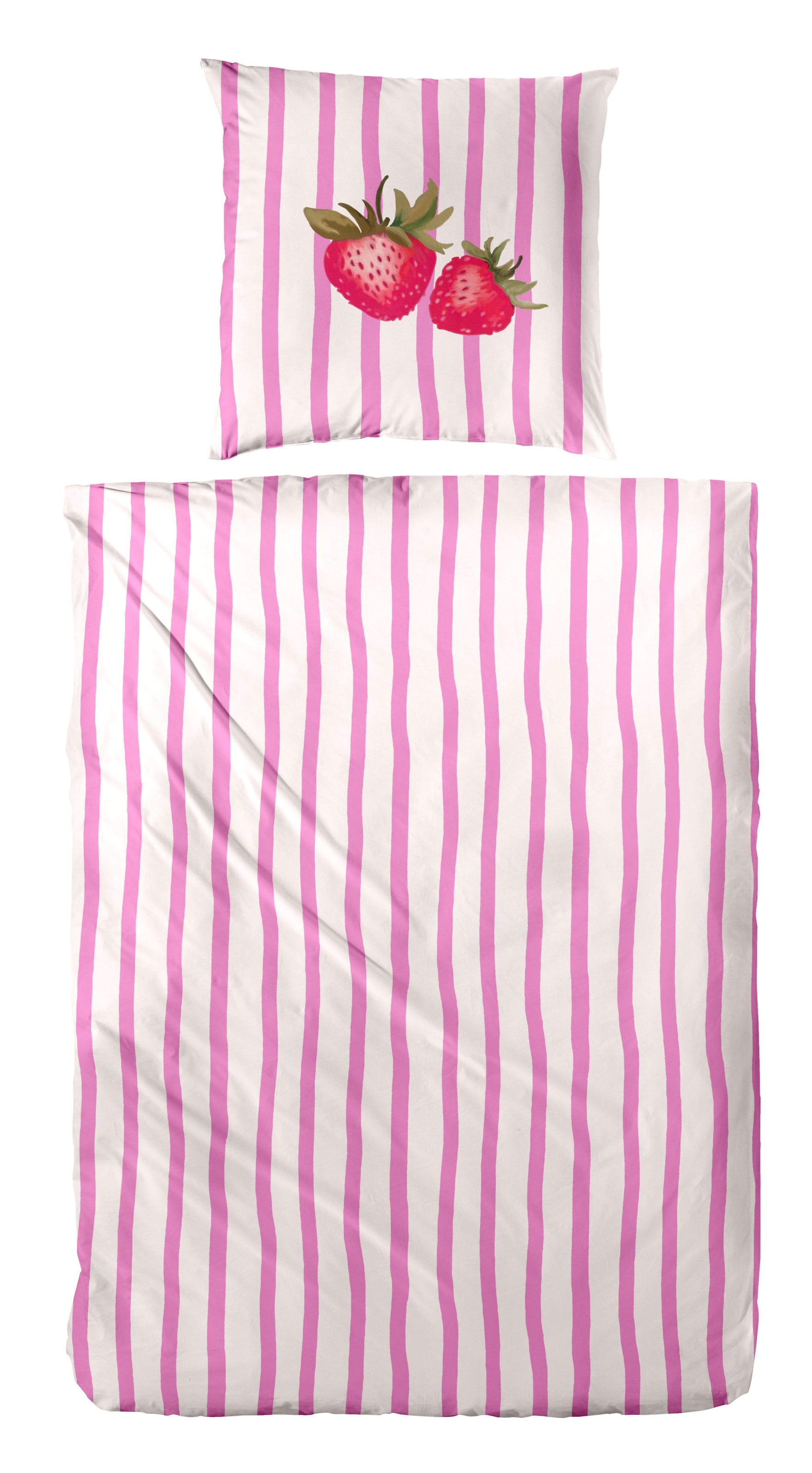 Primera Linge de lit »Renforce-Bettwäsche Lemon stripes« 2