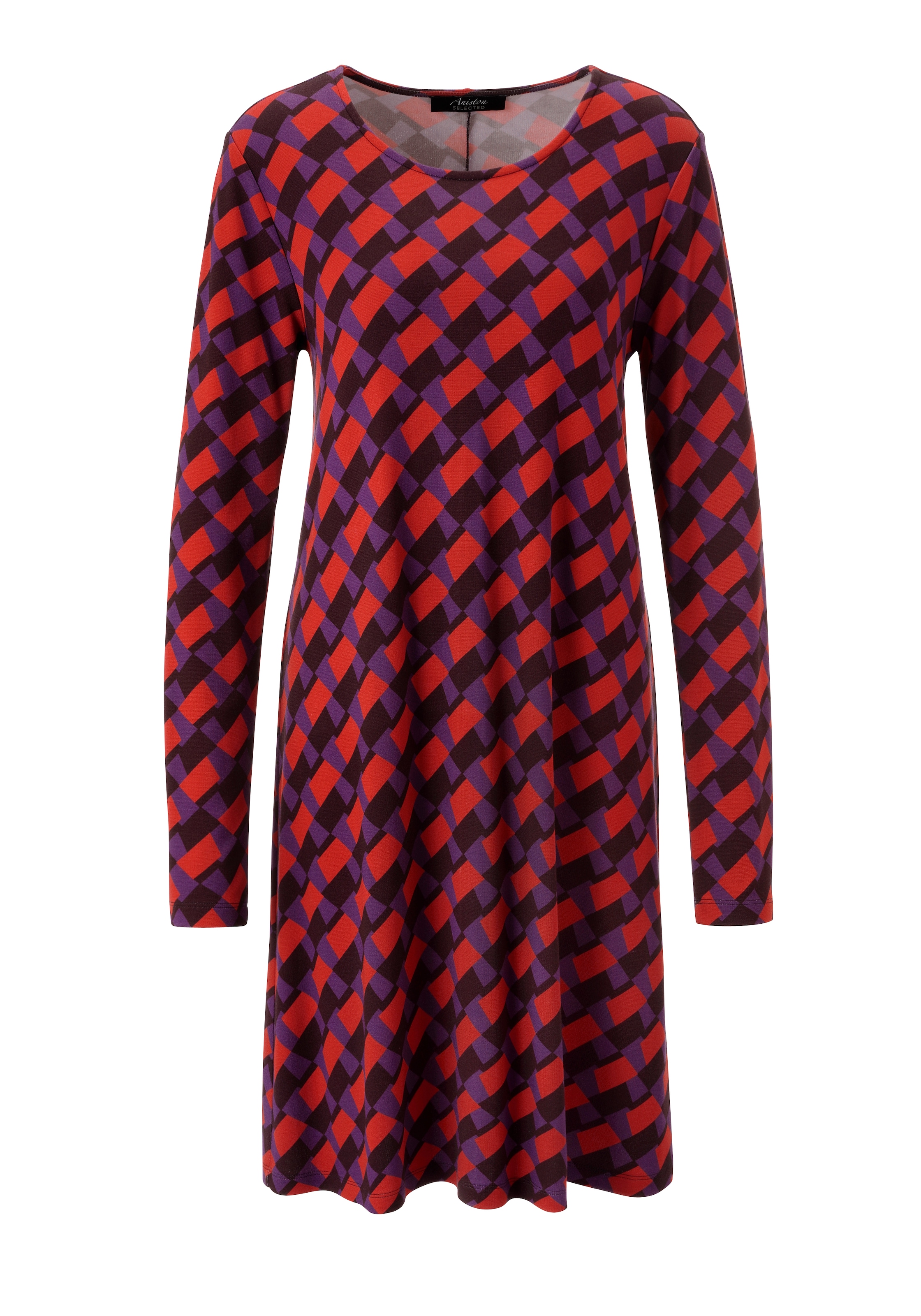 Aniston SELECTED Robe en jersey en forme légère A-line - NOUVELLE COLLECTION