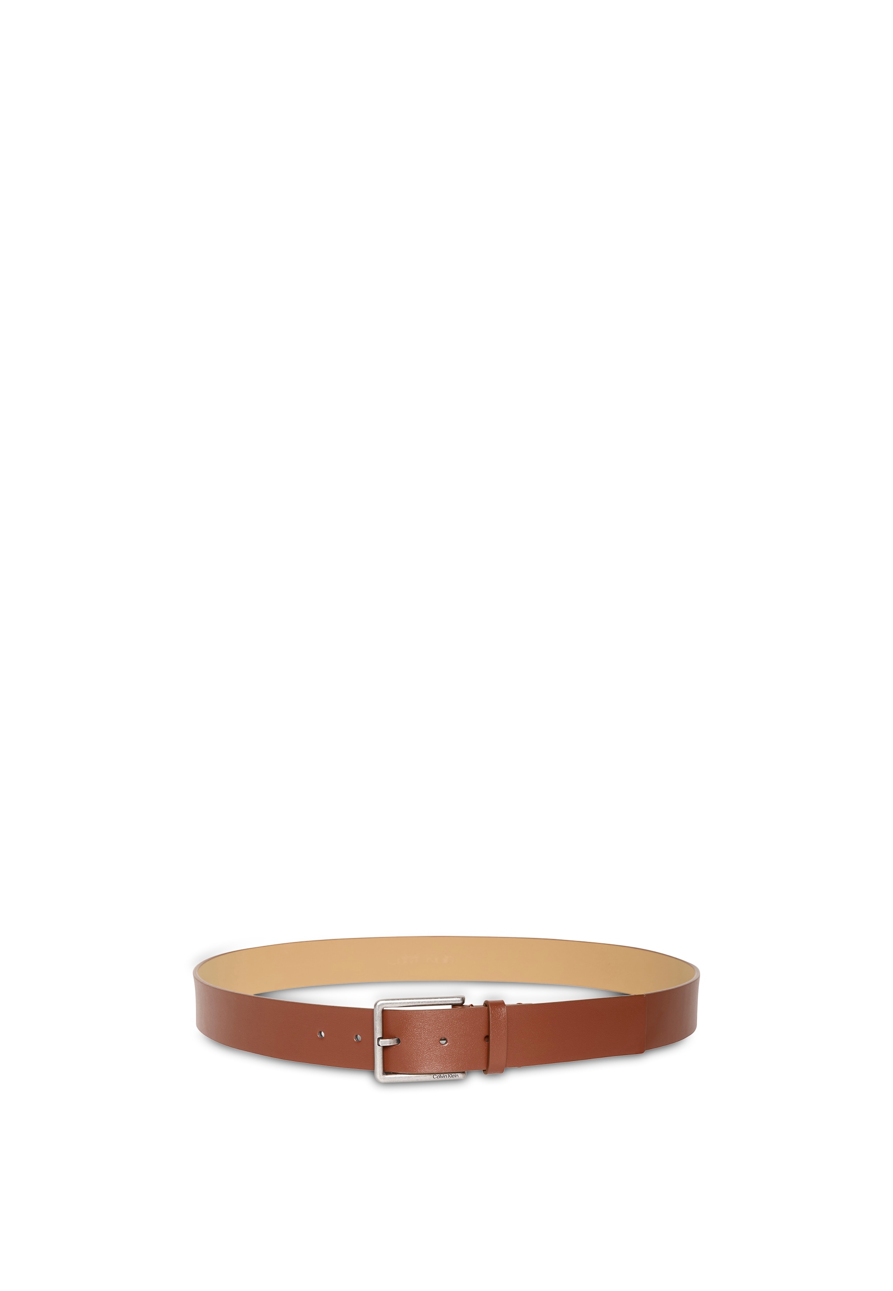 Calvin Klein Ceinture en cuir »WARMTH BUCKLE«, Grössenverstellbar