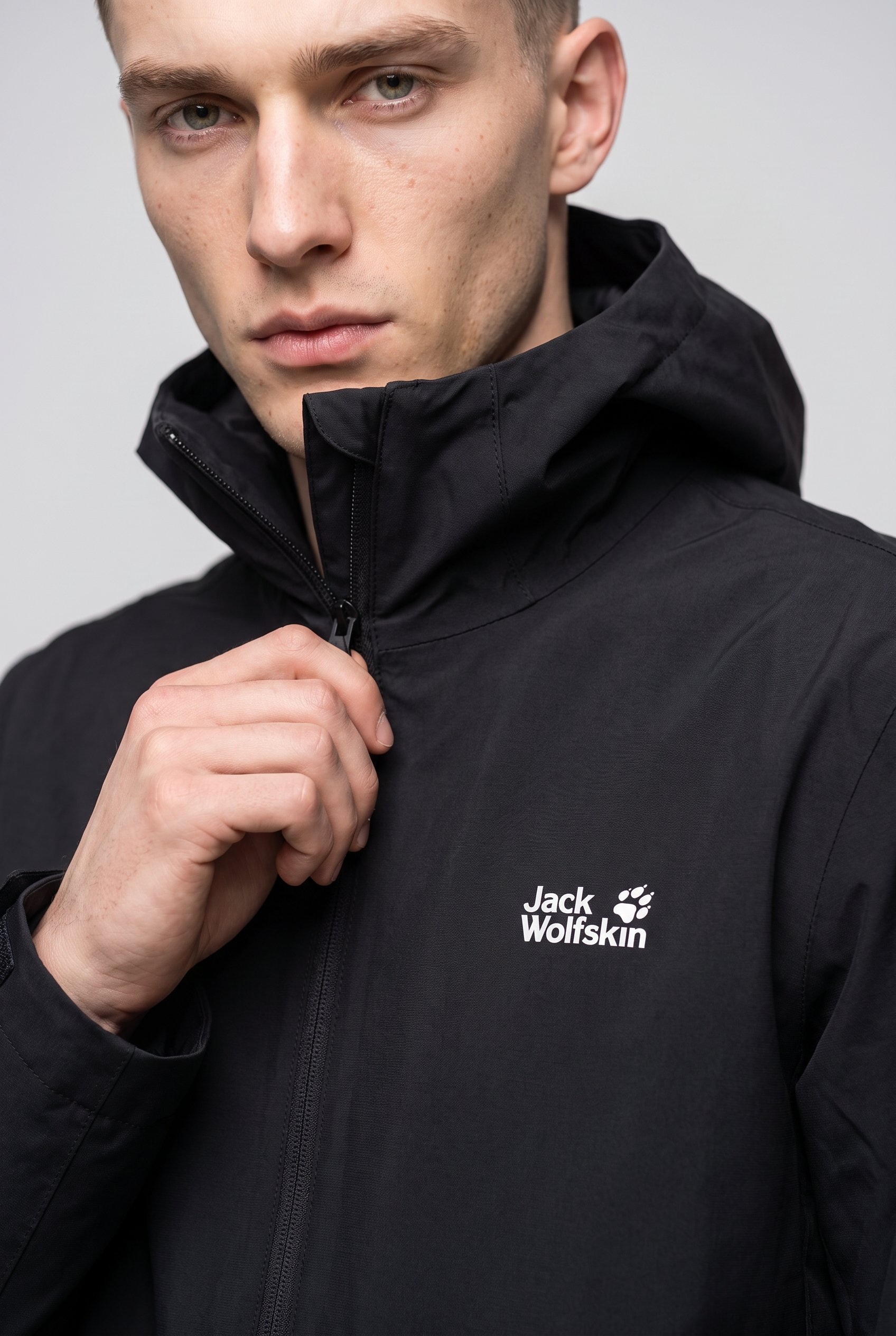 Jack Wolfskin Veste de pluie »OUTROVERT 2L JKT M« avec capuche avec capuche, respirant, imperméable