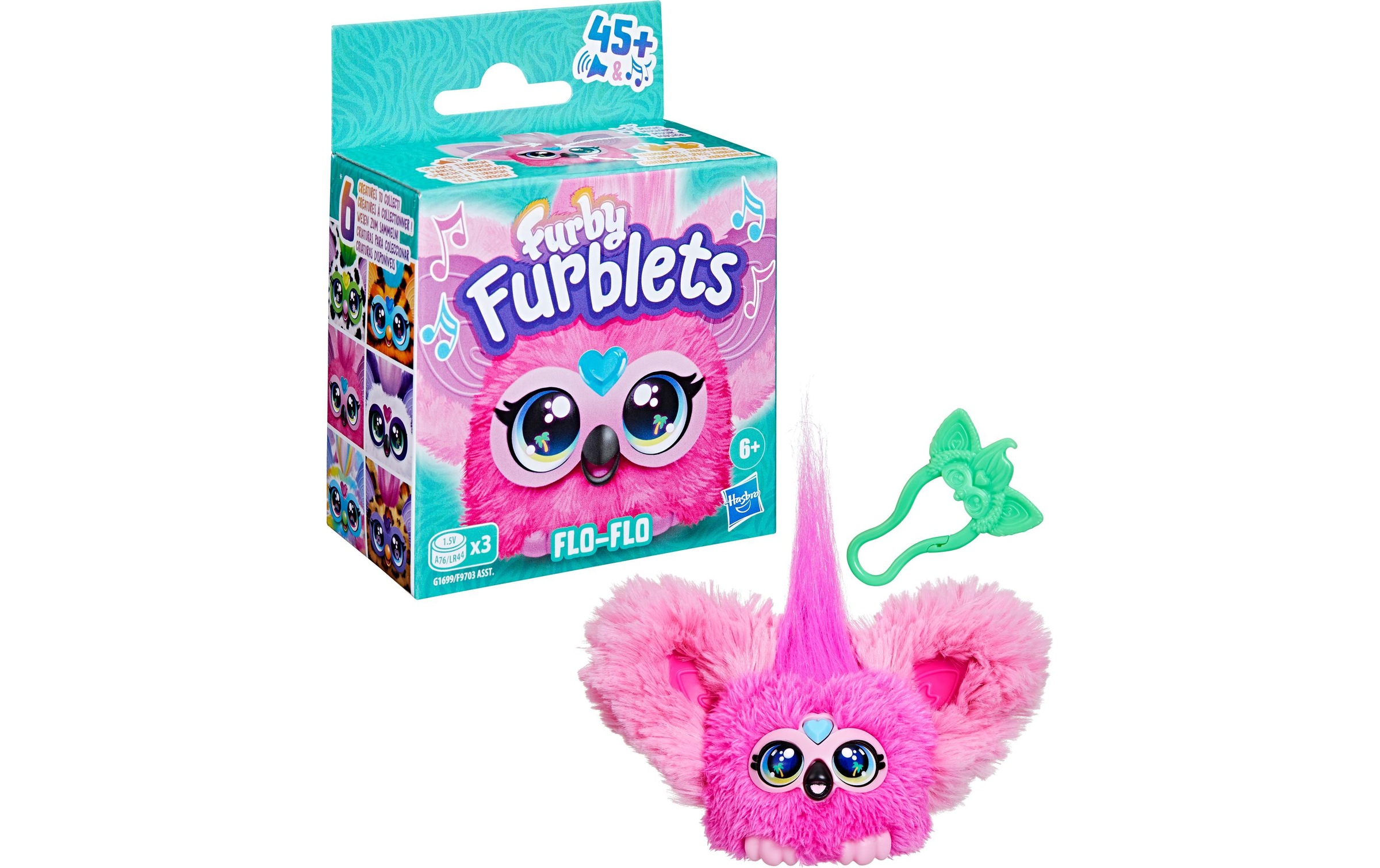 Image of Plüschfigur "Furby Funktionsplüsch Furblets Flo Flo"
