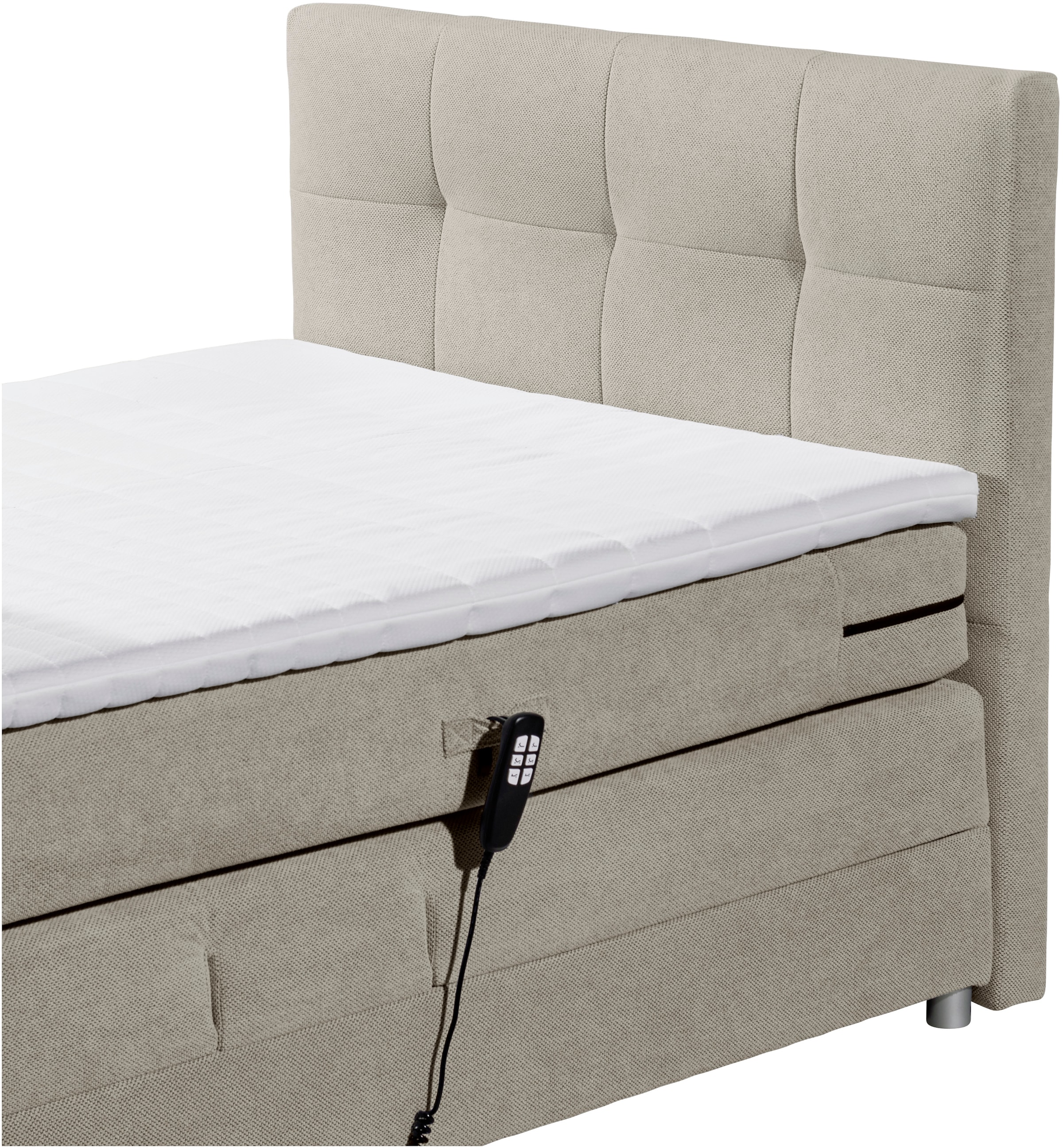 ED EXCITING DESIGN Lit boxspring »Toulouse B« inkl. Motor
