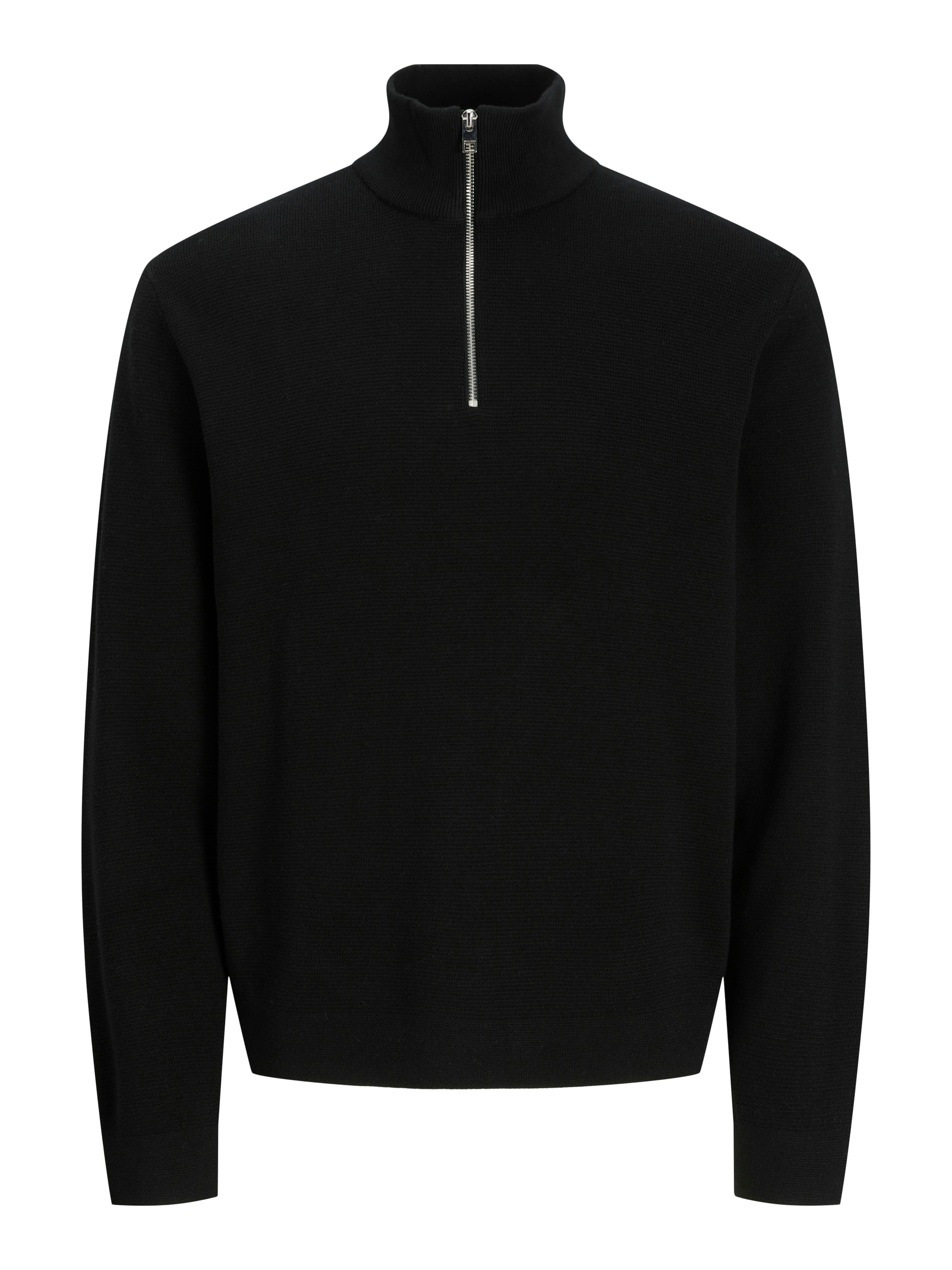Jack & Jones Troyer »JPRBLAMILANO STITCH KNIT HALF ZIP SN« mit kurzem Reissverschluss