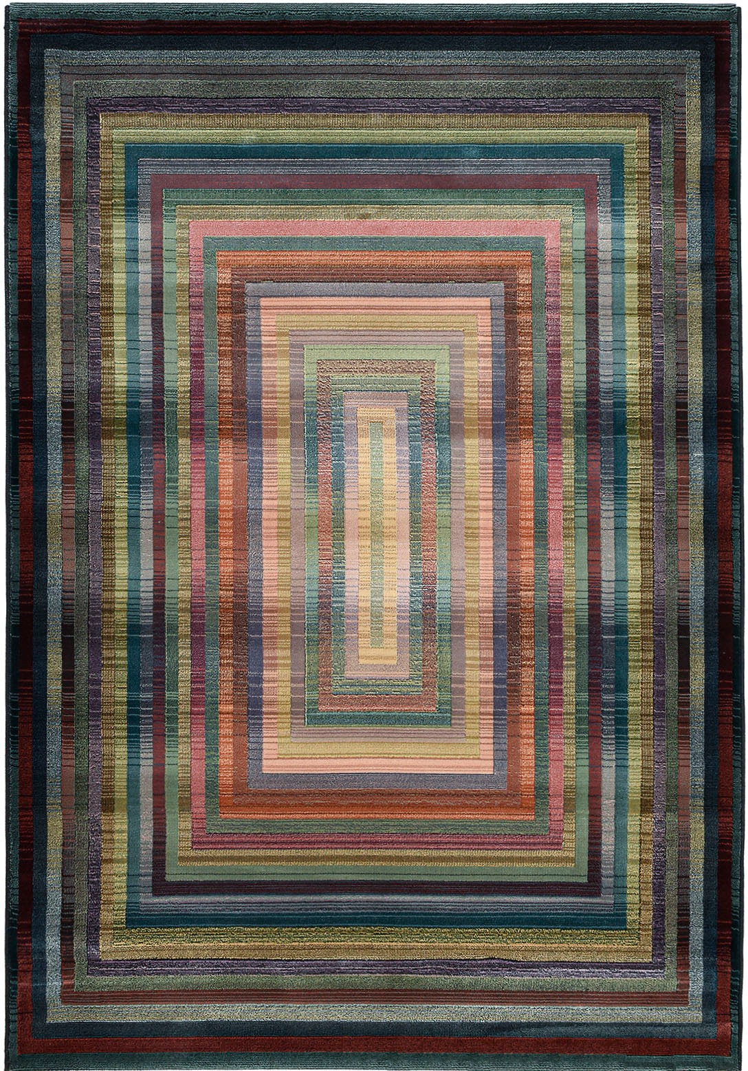 Image of THEKO Teppich "Gabiro 001" rechteckig 10 mm Höhe gewebt, modernes Design, auch als Läufer