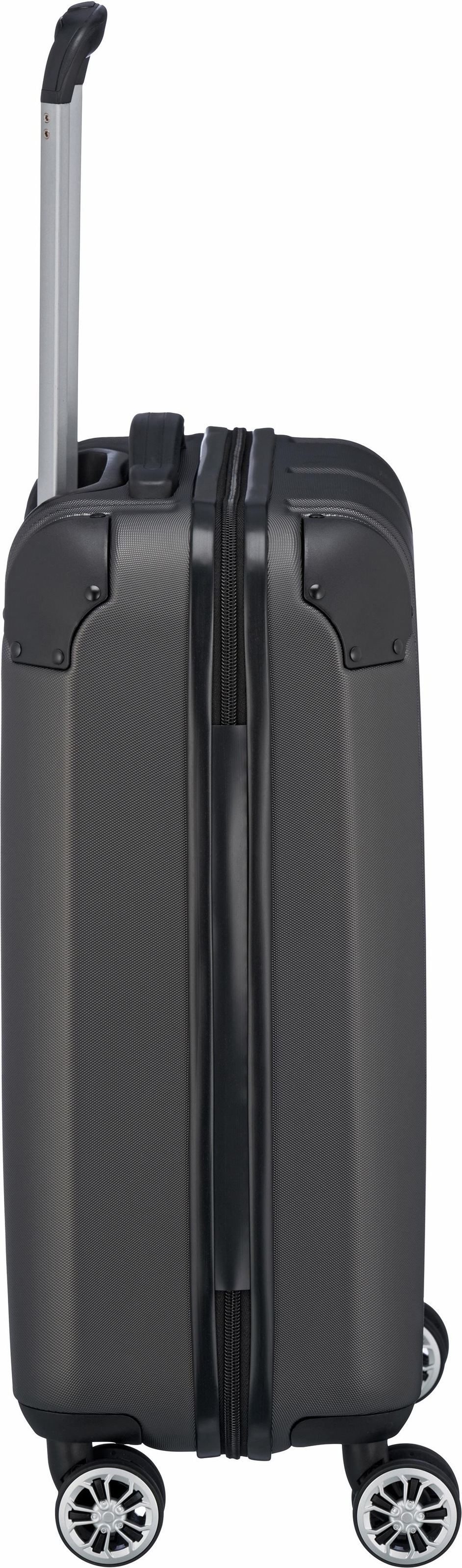 travelite Trolley à coque dure »CITY Reisekoffer Hartschale« 40 litre 4 Rollen avec serrure TSA, bagage de voyage robuste en ABS