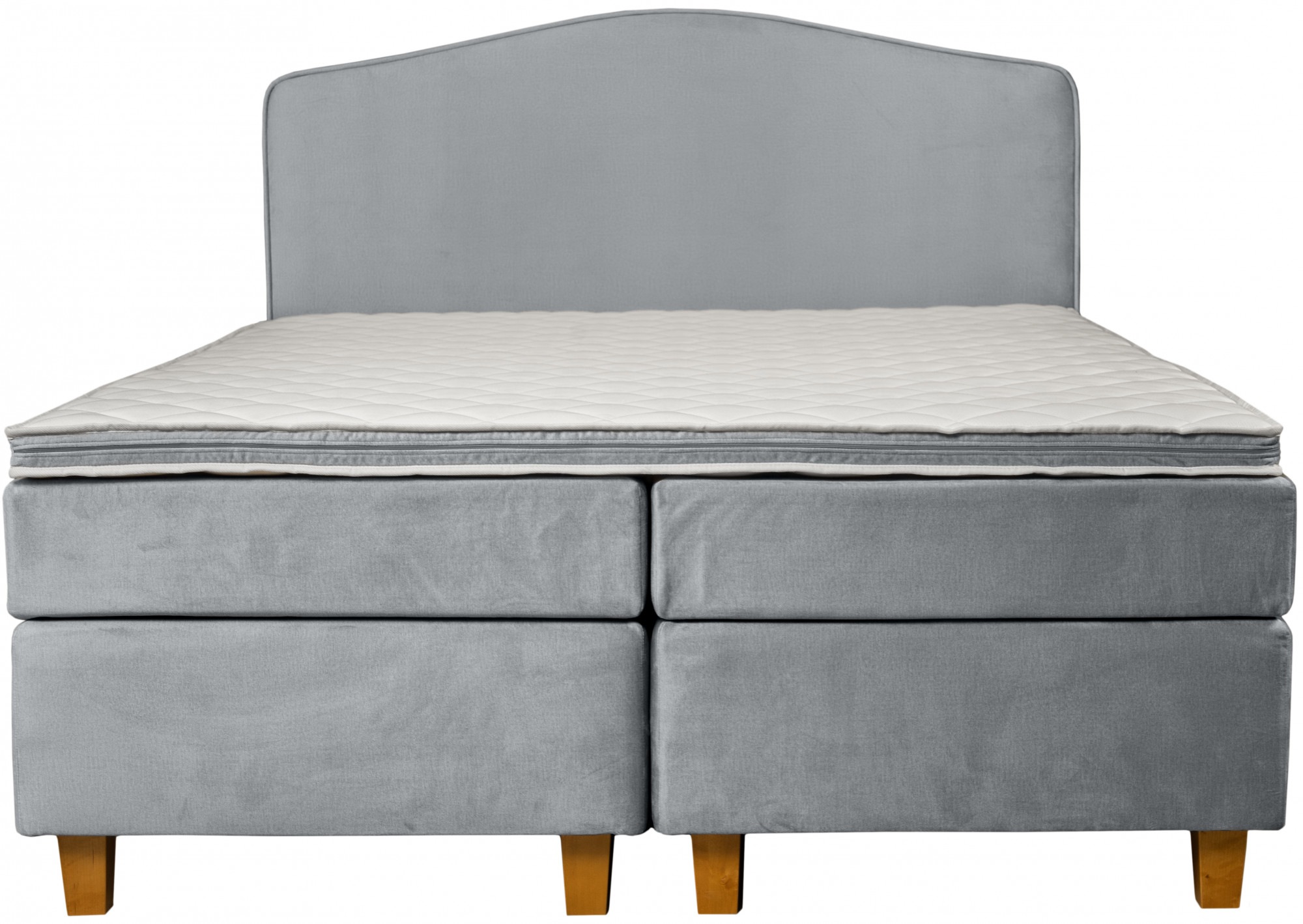 INOSIGN Boxspringbett »Jalma«, Füsse aus massiver Birke ; Inkl. Topper