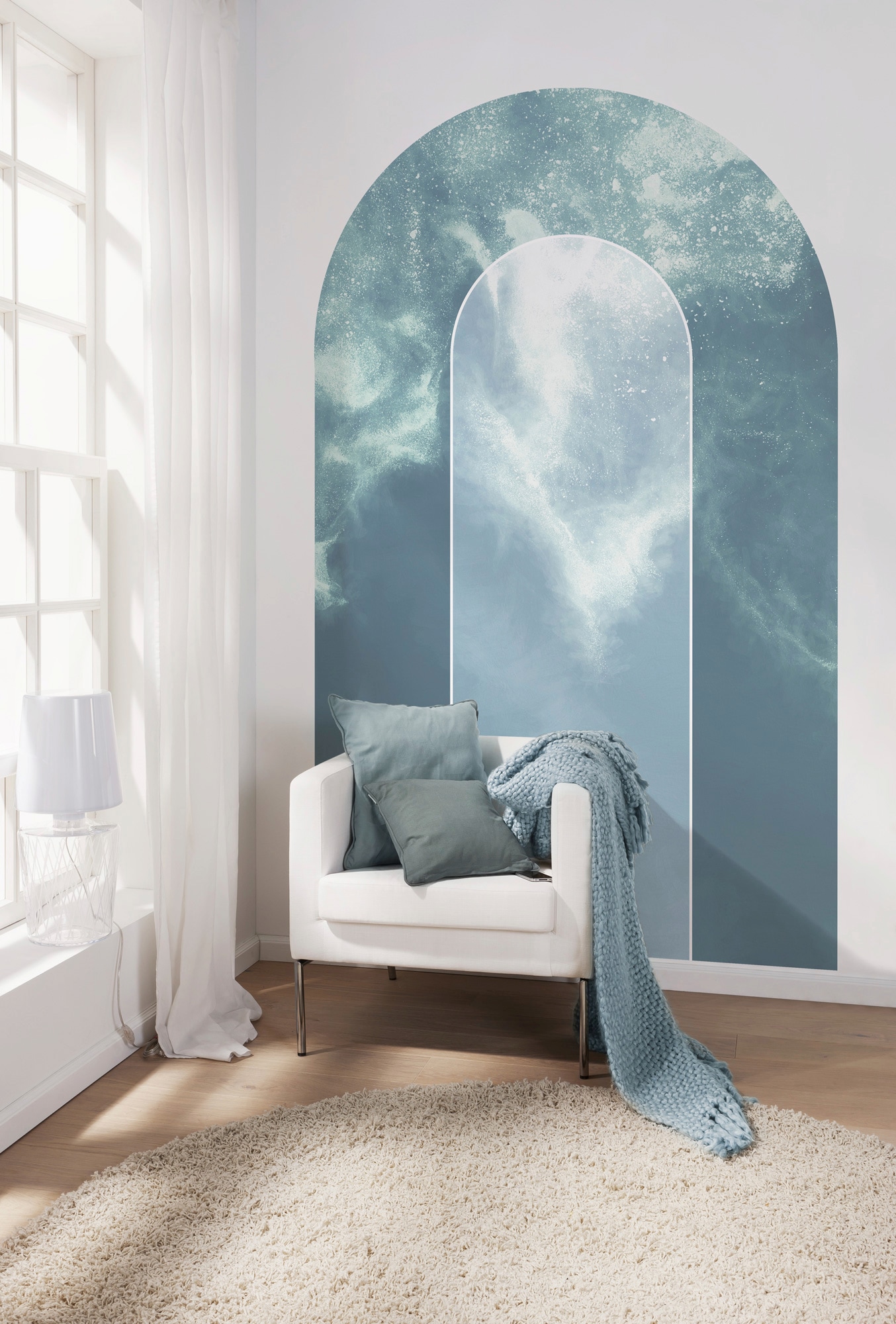 Komar Fototapete »Digitaldruck Vlies - Tide - Grösse 127 x 200 cm«, bedruckt, Wohnzimmer, Schlafzimmer