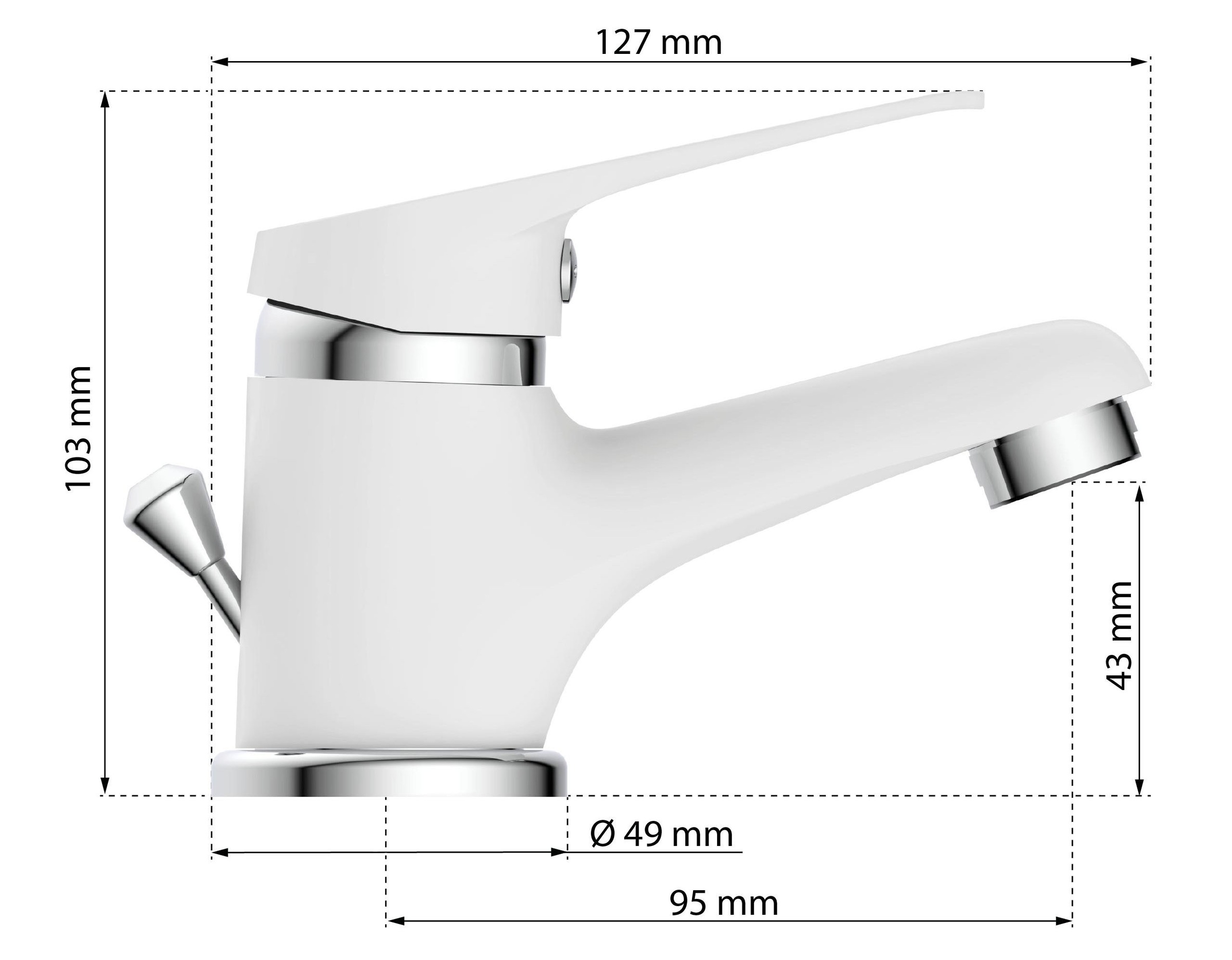 Eisl Robinetterie de salle de bain »3-teilige Serie SPEED« Ensemble,  silencieux, buse mixte de marque