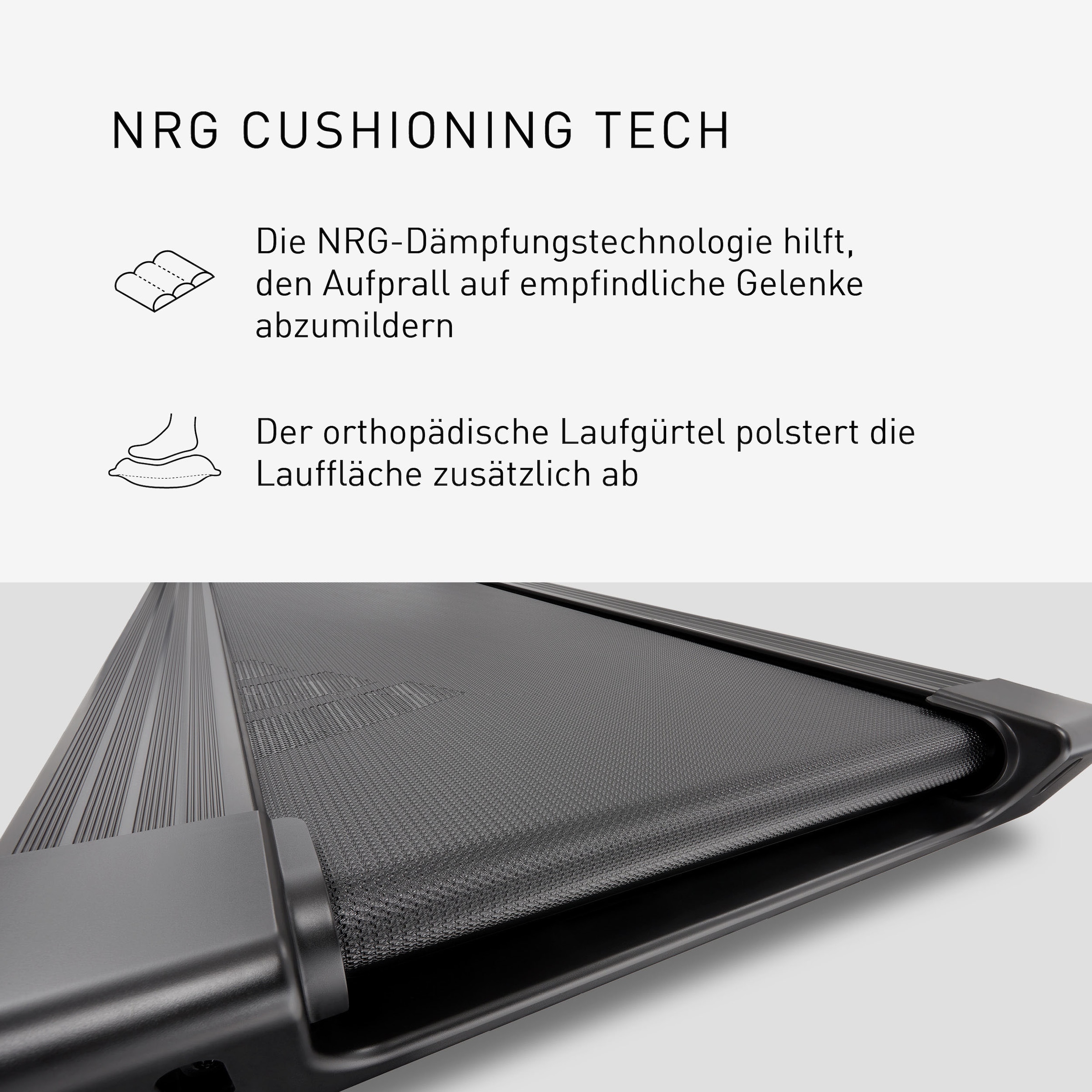 adidas Performance Tapis de course »Laufband T-23« bis max. 20 km/h, mit Steigung, 150 kg max. Benutzergewicht