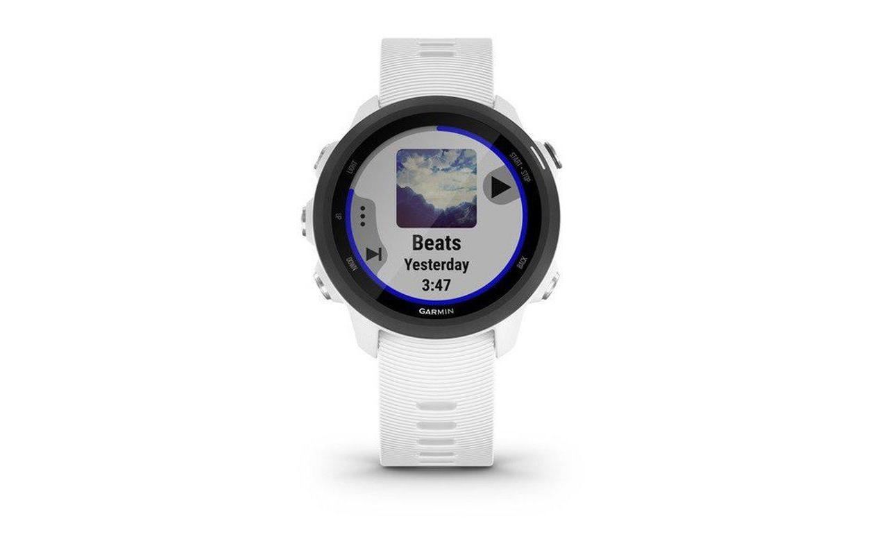 Garmin Smartwatch »Forerunner 245 Music Weiss«,)