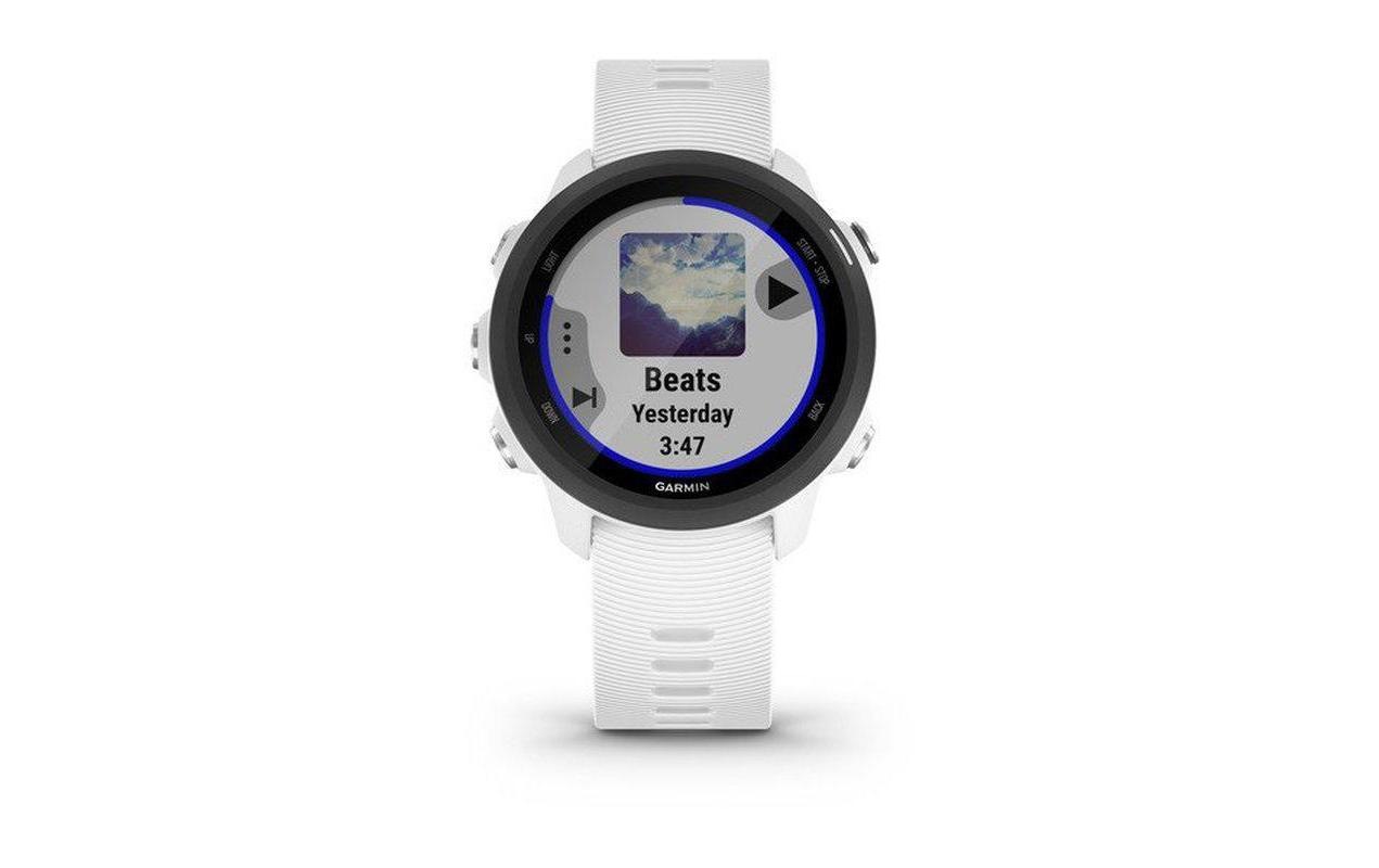 Garmin Smartwatch »Forerunner 245 Music Weiss«