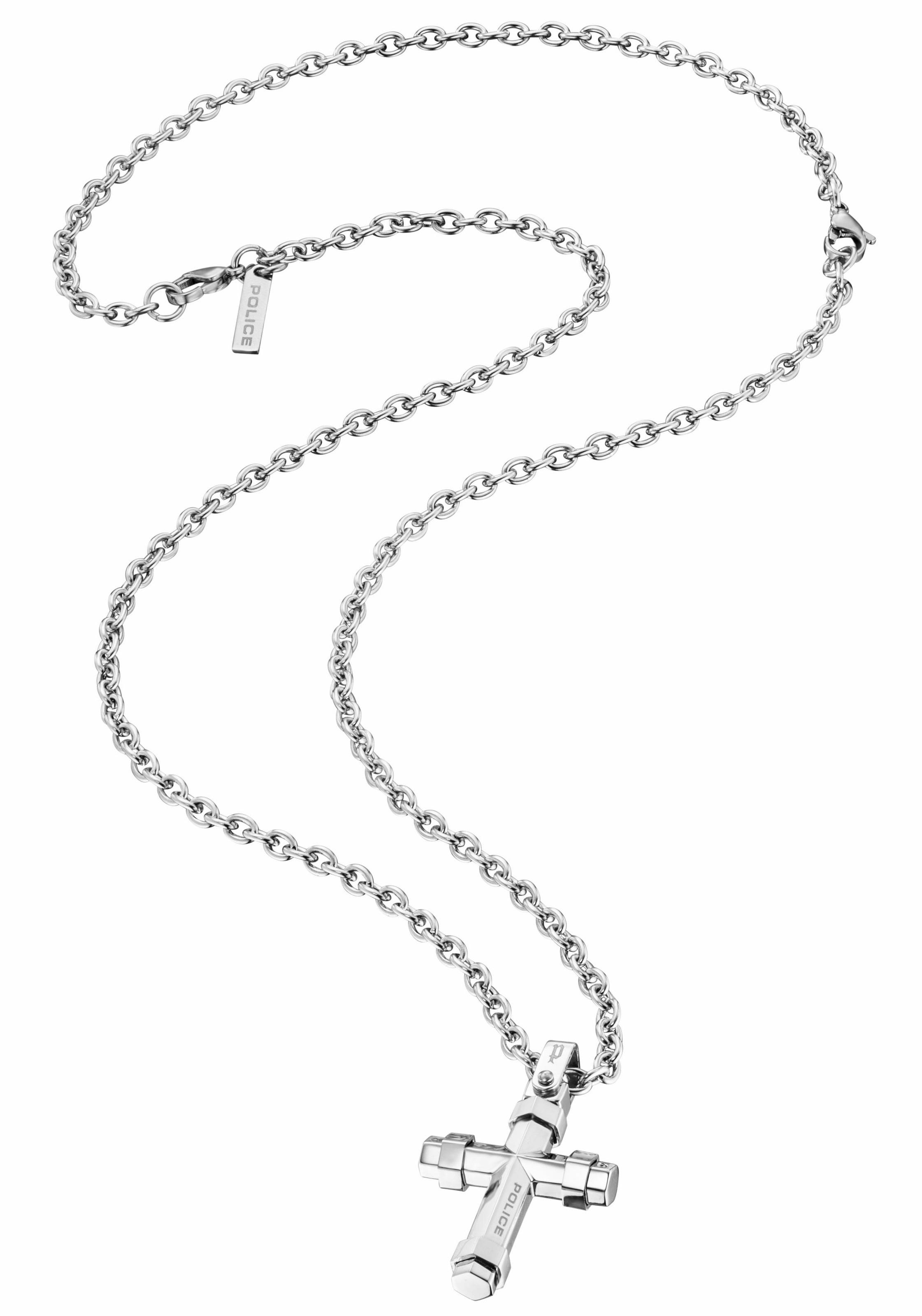 Image of Police Kette mit Anhänger »BLAZE, Kreuz, PJ26038PSS.01« bei Ackermann Versand Schweiz
