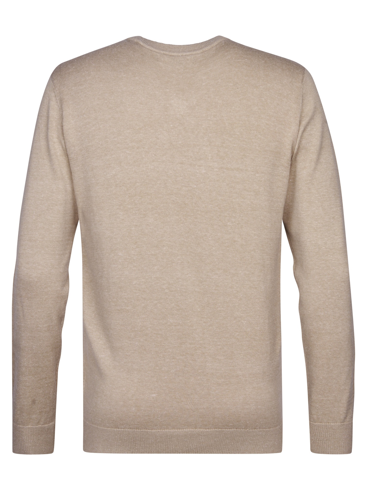 Petrol Industries V-Ausschnitt-Pullover »V-Neck Basi« Materialmix mit Baumwollanteil
