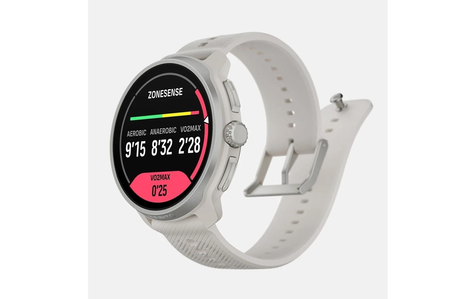 Suunto Montre de fitness »Race 2 1,5 Zoll, Feather Gray«(/ 1,5 ″)