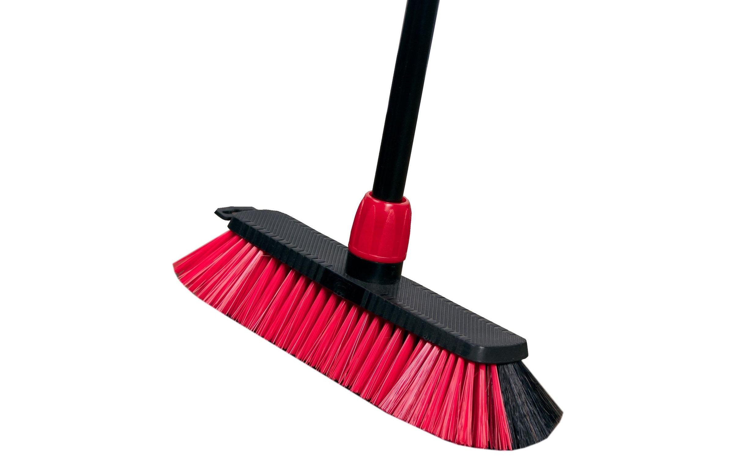 Kehrgarnitur »Edi Baur Heavy duty mit Teleskopstiel Rot«, aus Polypropylen