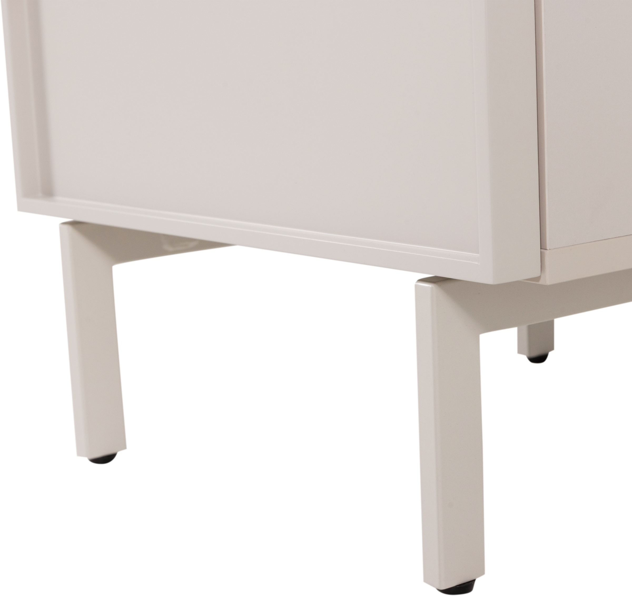 WOOOD Table de nuit »Tours mit kompakter Ausführung und Melamin-MDF B 45 x T 42 x H 51 cm« Surface déperlante, capacité de charge du plateau 50 kg