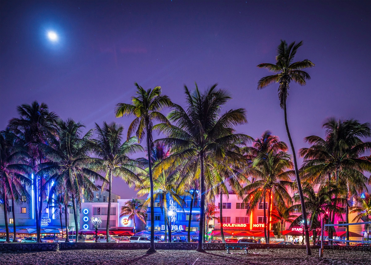 Image of Papermoon Fototapete "South Beach Miami"