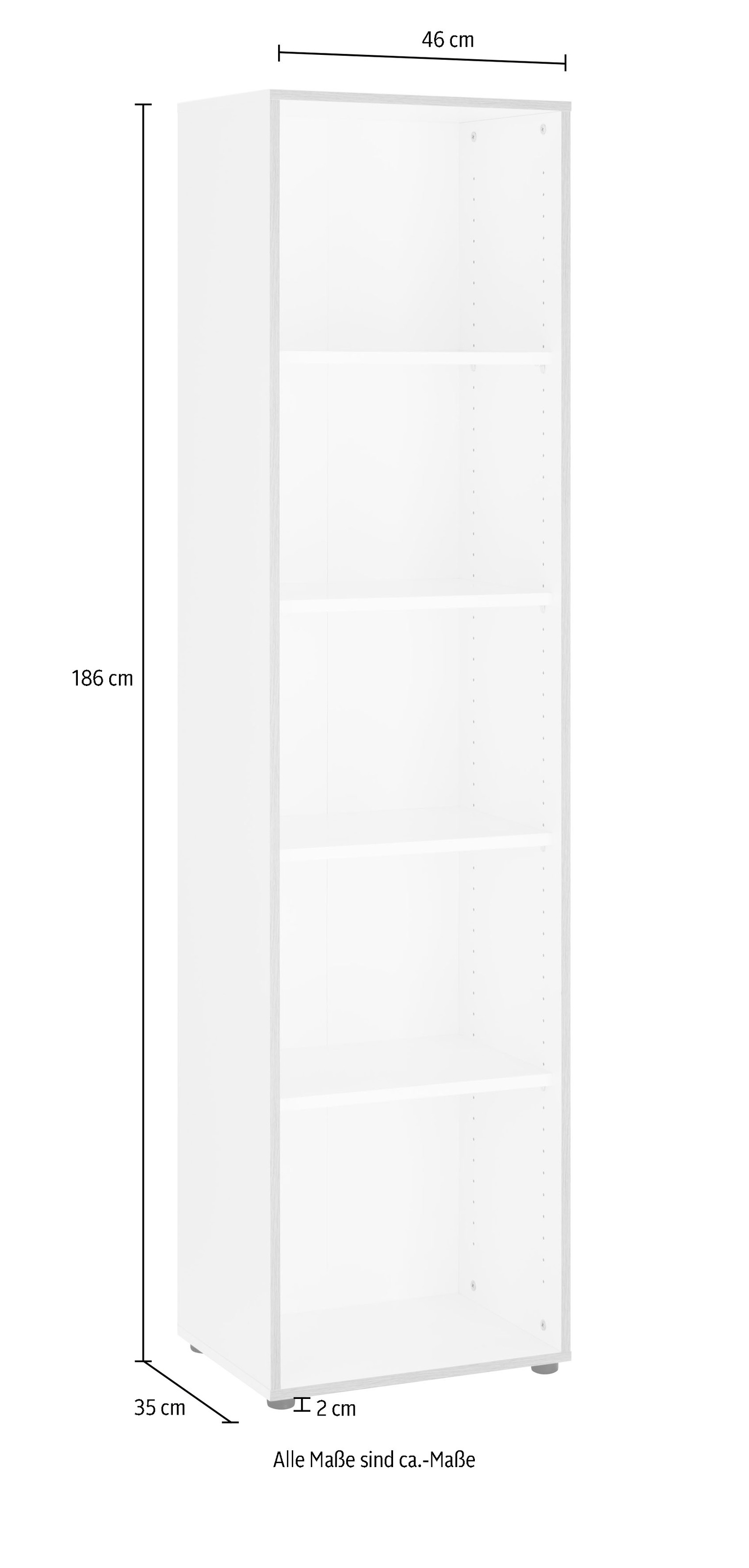 VOGL Möbelfabrik Büromöbel-Set »Trelle«, (Set, 3 tlg.)