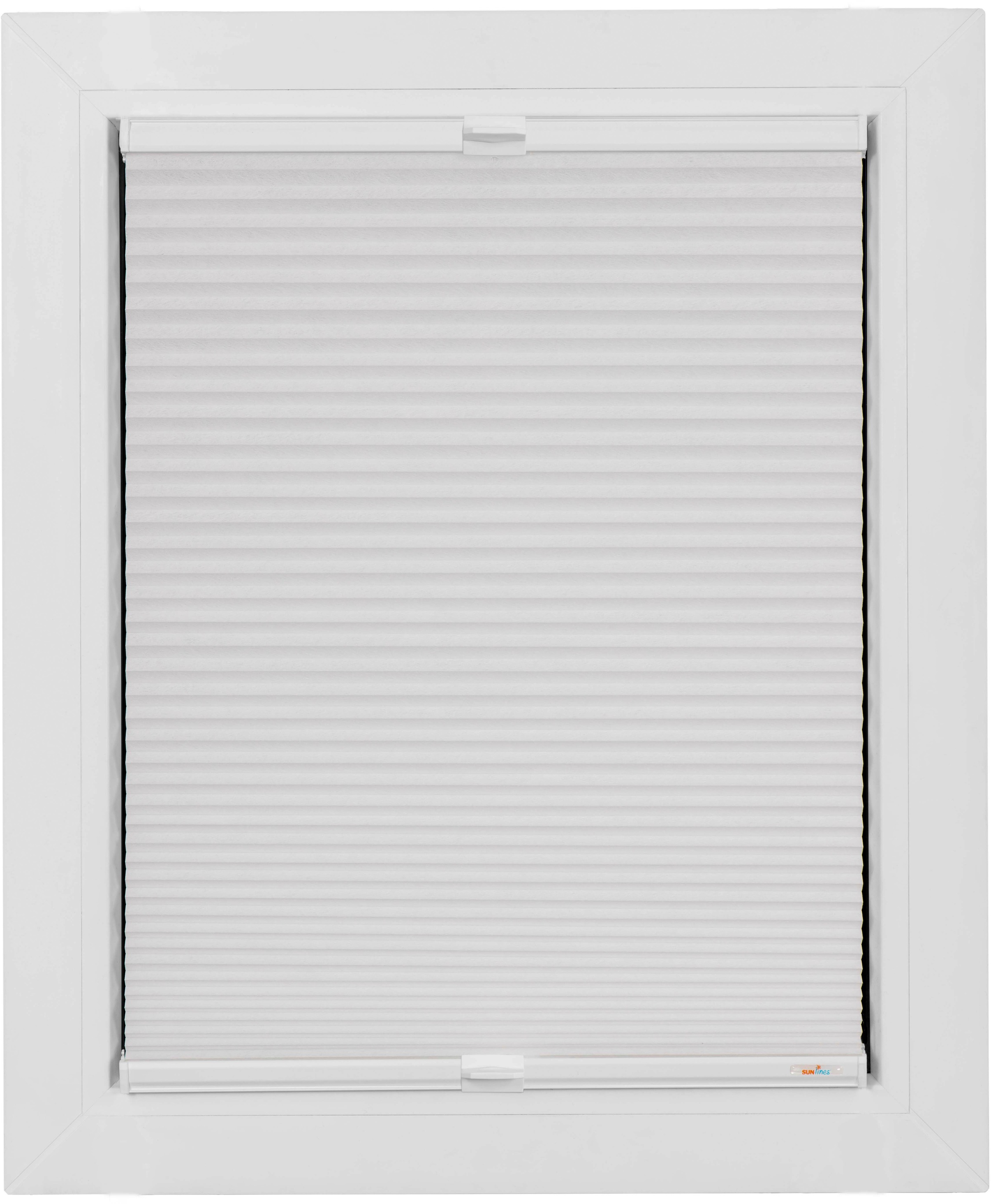 Image of sunlines Wabenplissee »One Size Style Honeycomb TL«, blickdicht, mit Bohren, verspannt, Zubehörfarbe weiss bei Ackermann Versand Schweiz