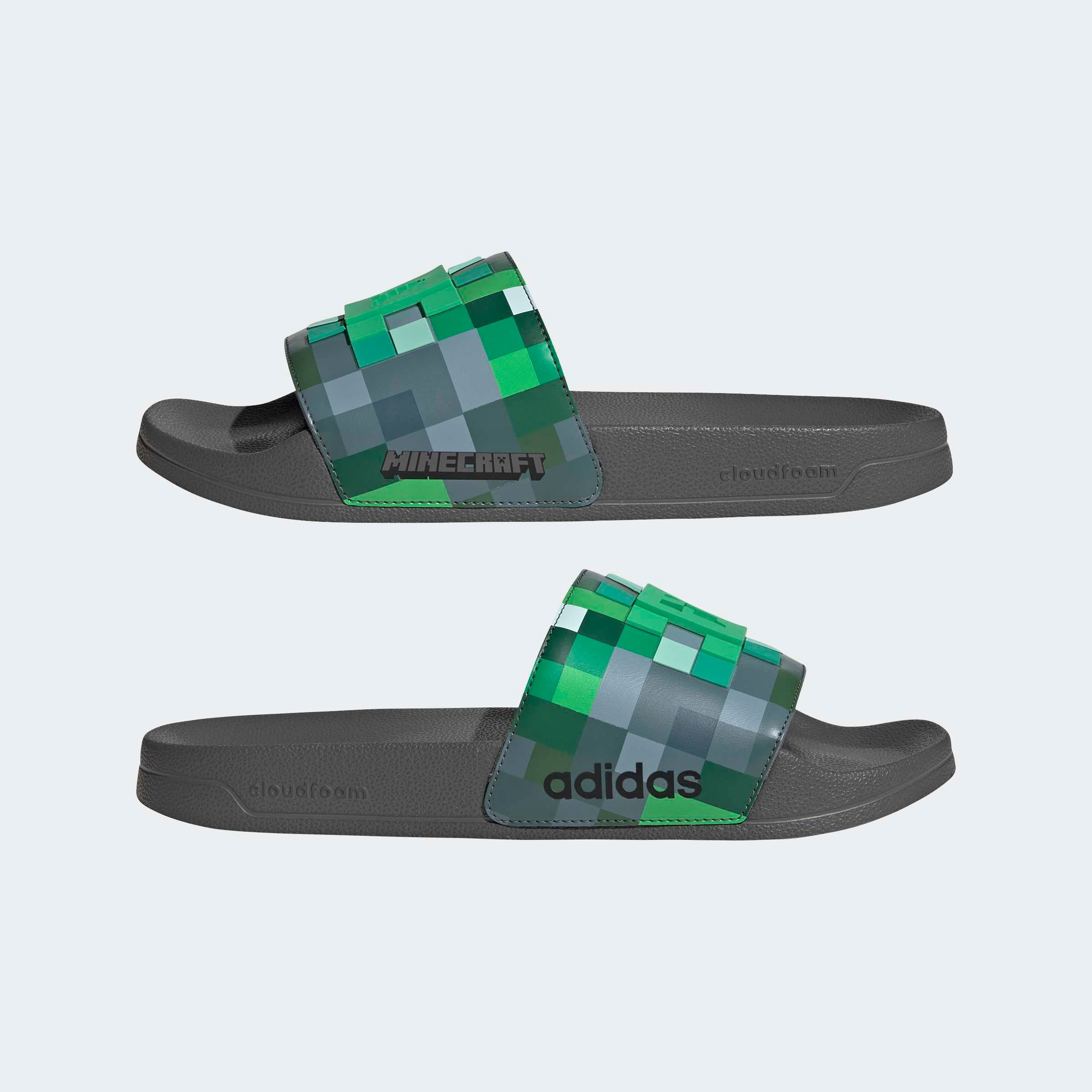 adidas Sportswear Sandale de bain »ADILETTE SHOWER MINECRAFT BADESCHLAPPEN«