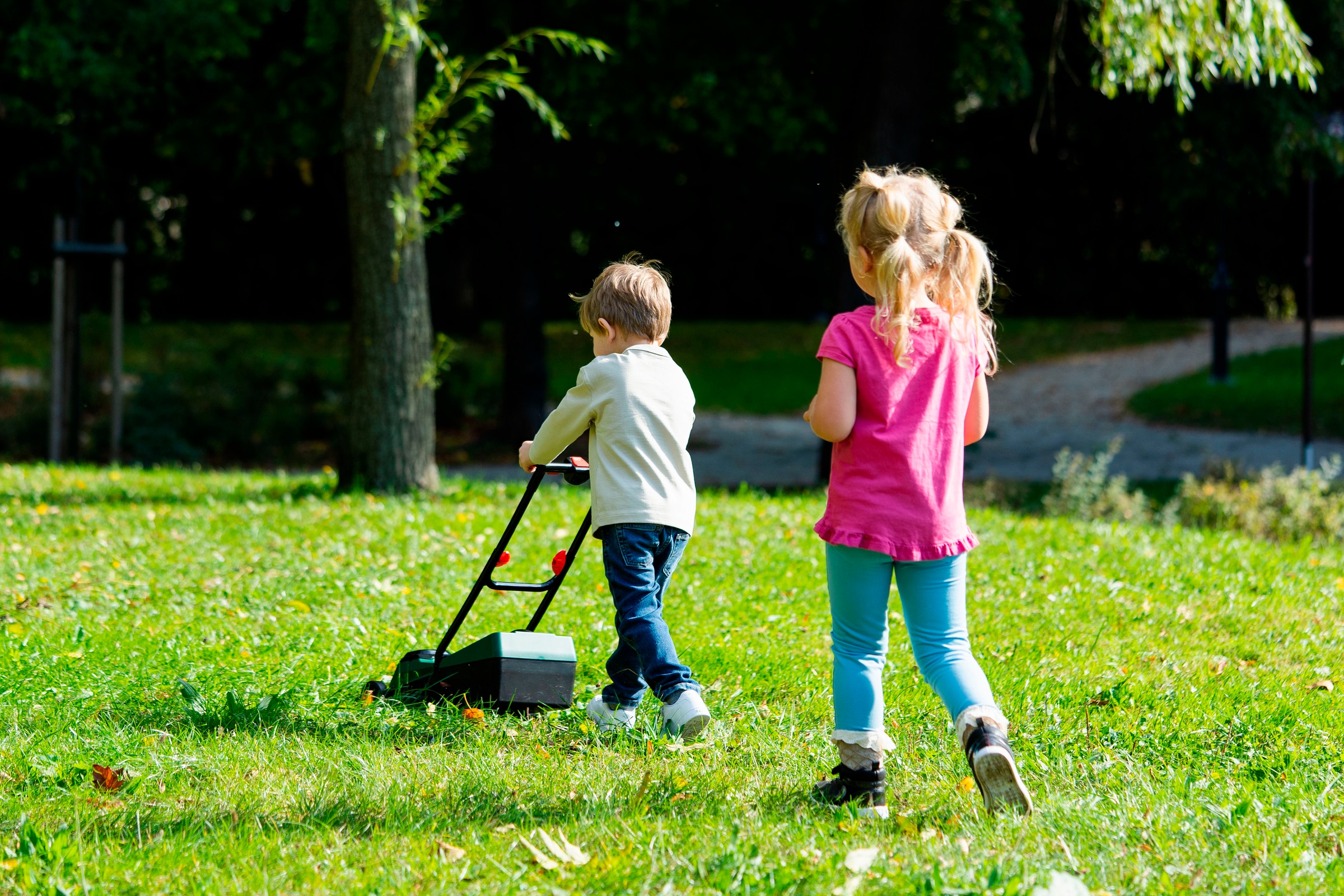 Klein Kinder-Rasenmäher »Bosch mini, Rotak II«, Made in Germany