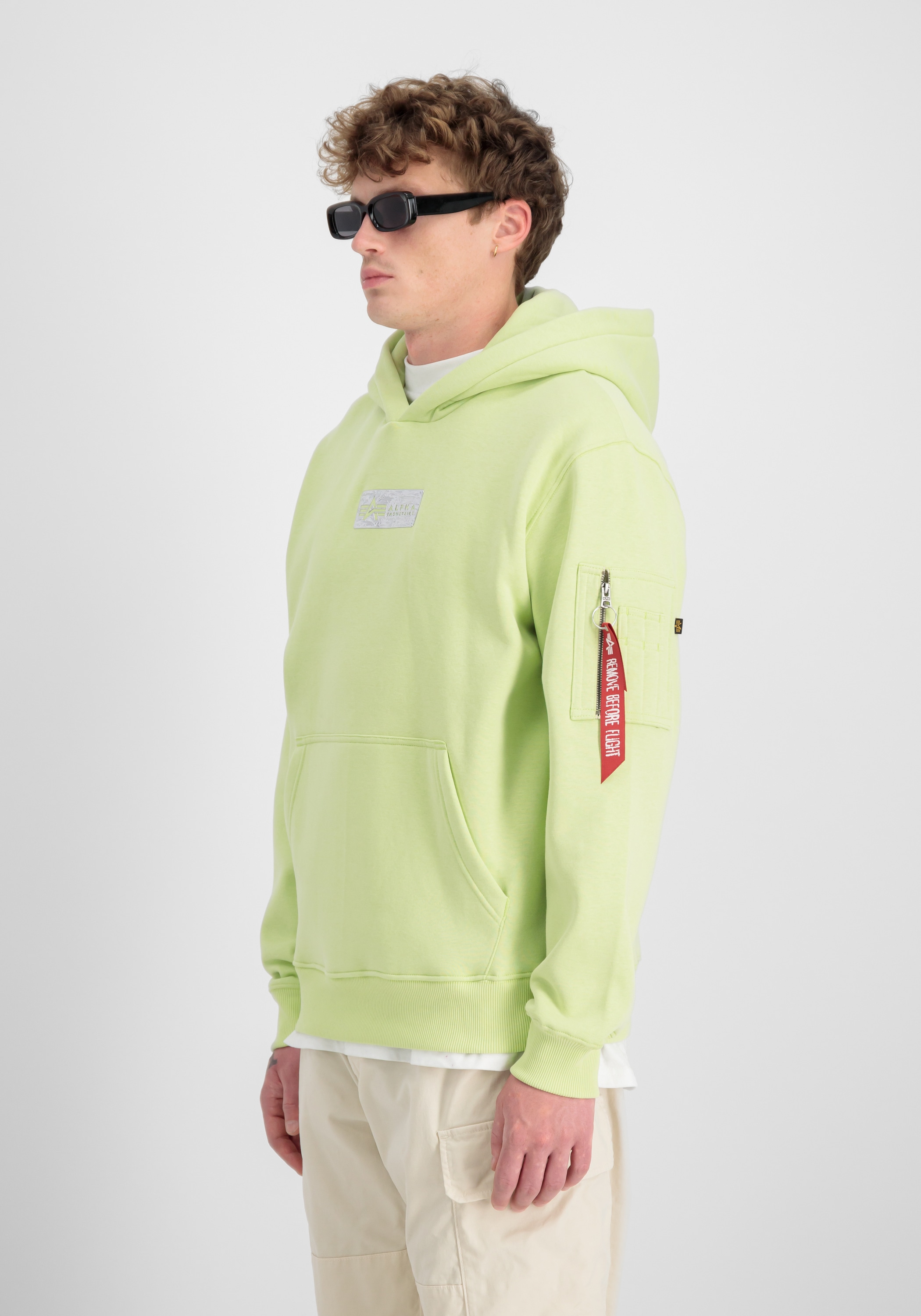 Alpha Industries Hoodie »Alpha Industries Men - Hoodies Metal Plate Hoodie«