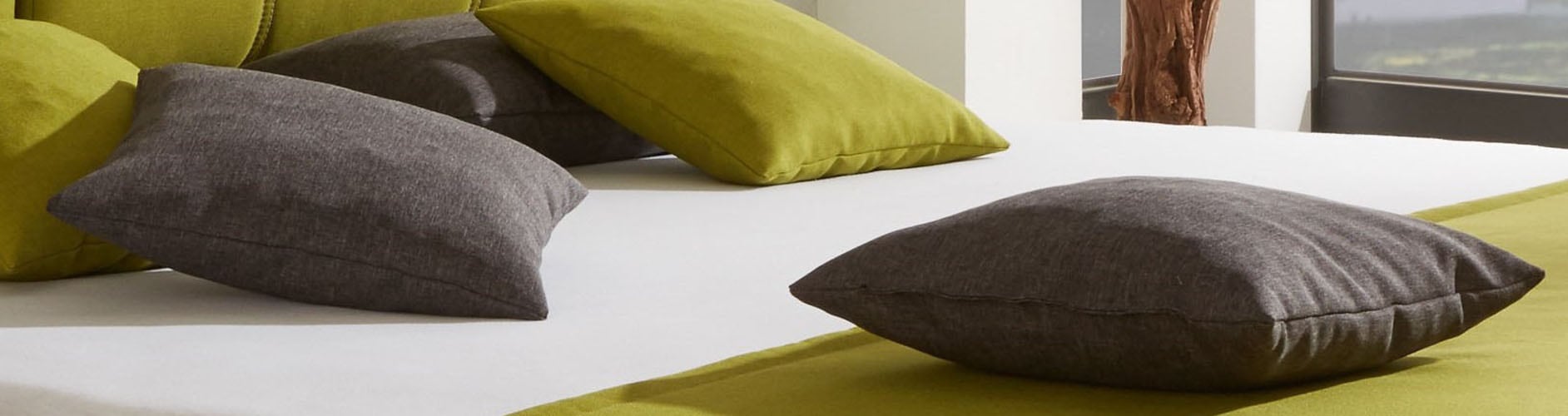 hapo Coussin décoratif »2er Kissenset« Super Softflocken