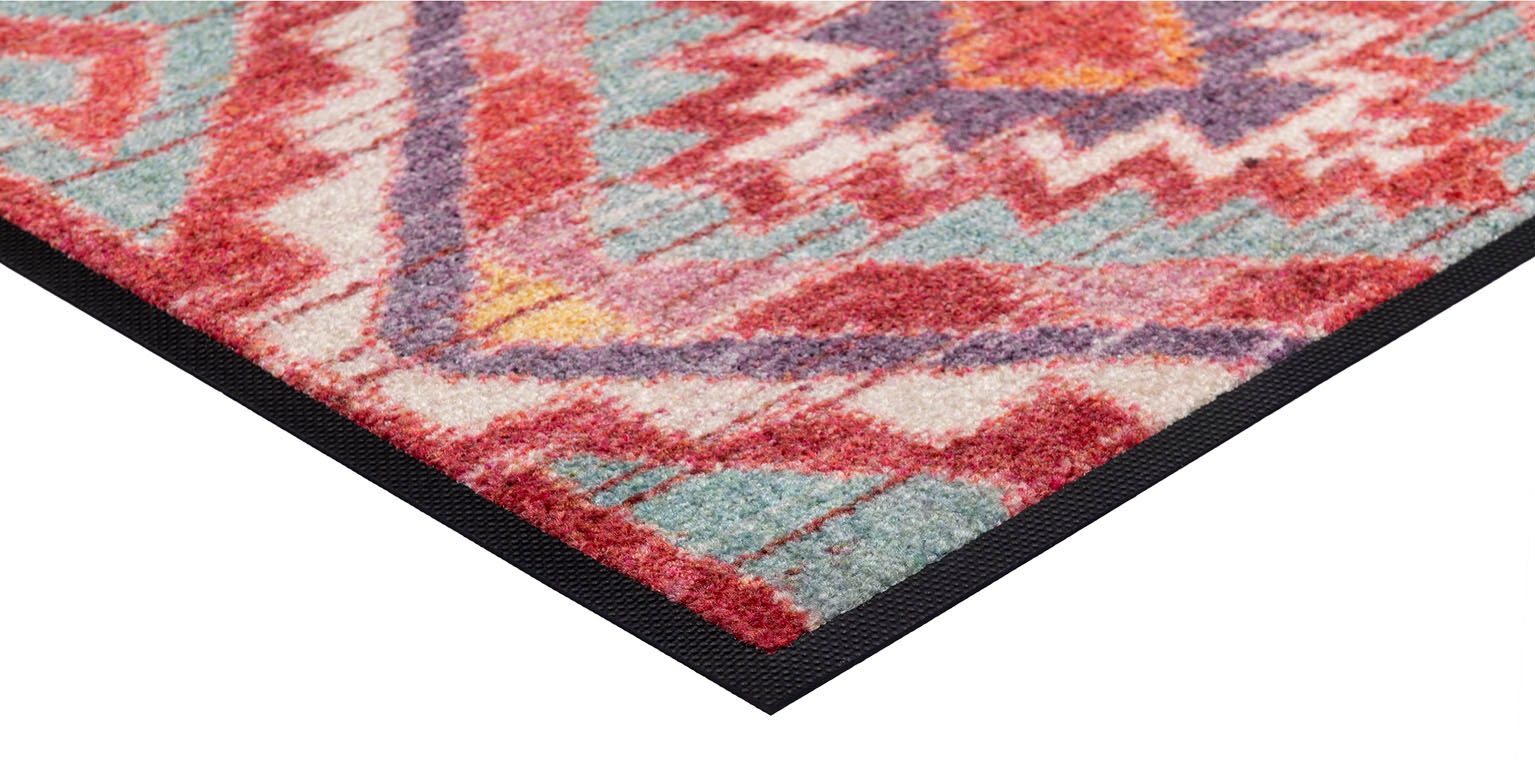 wash+dry by Kleen-Tex Teppich »Pueblo«, rechteckig, 7 mm Höhe