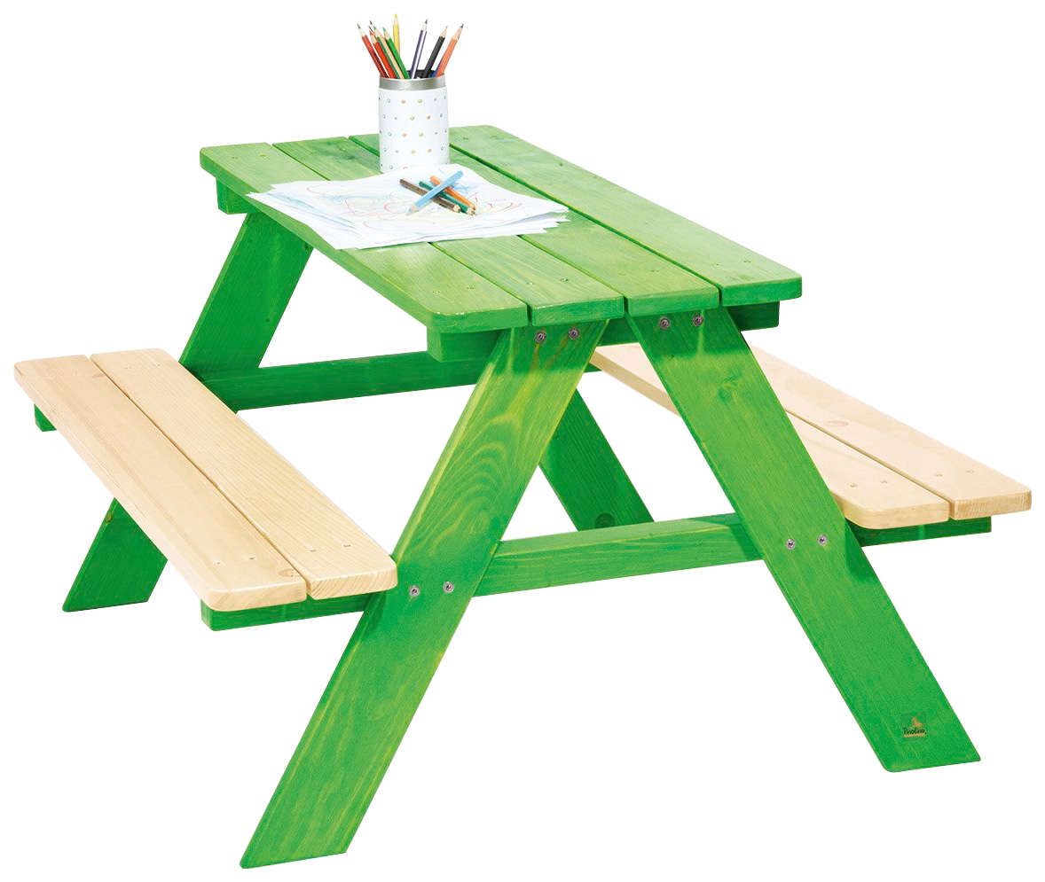 Pinolino® Garten-Kindersitzgruppe »Nicki«, Picknicktisch, BxHxT: 90x79x50 cm