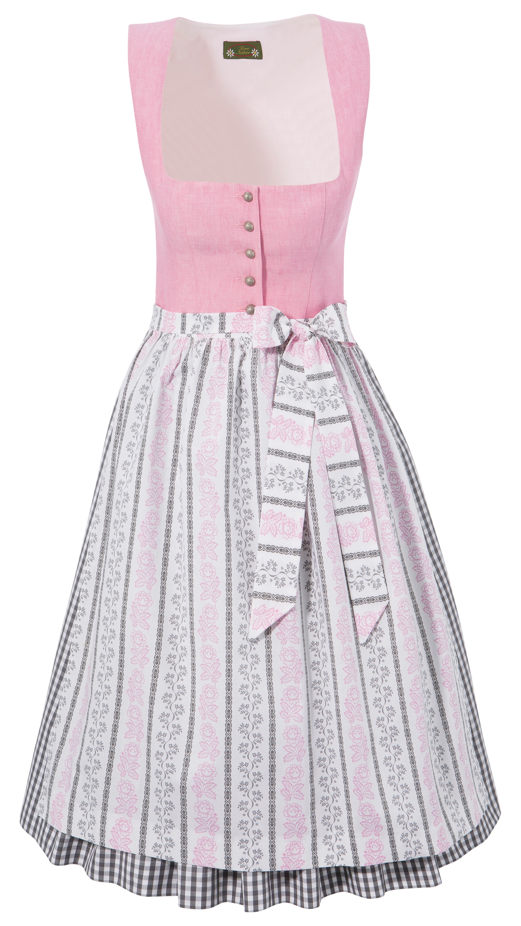 Image of Love Nature Dirndl, (2 tlg.), Damen, midi mit Oberteil aus Leinen - Made in Austria bei Ackermann Versand Schweiz