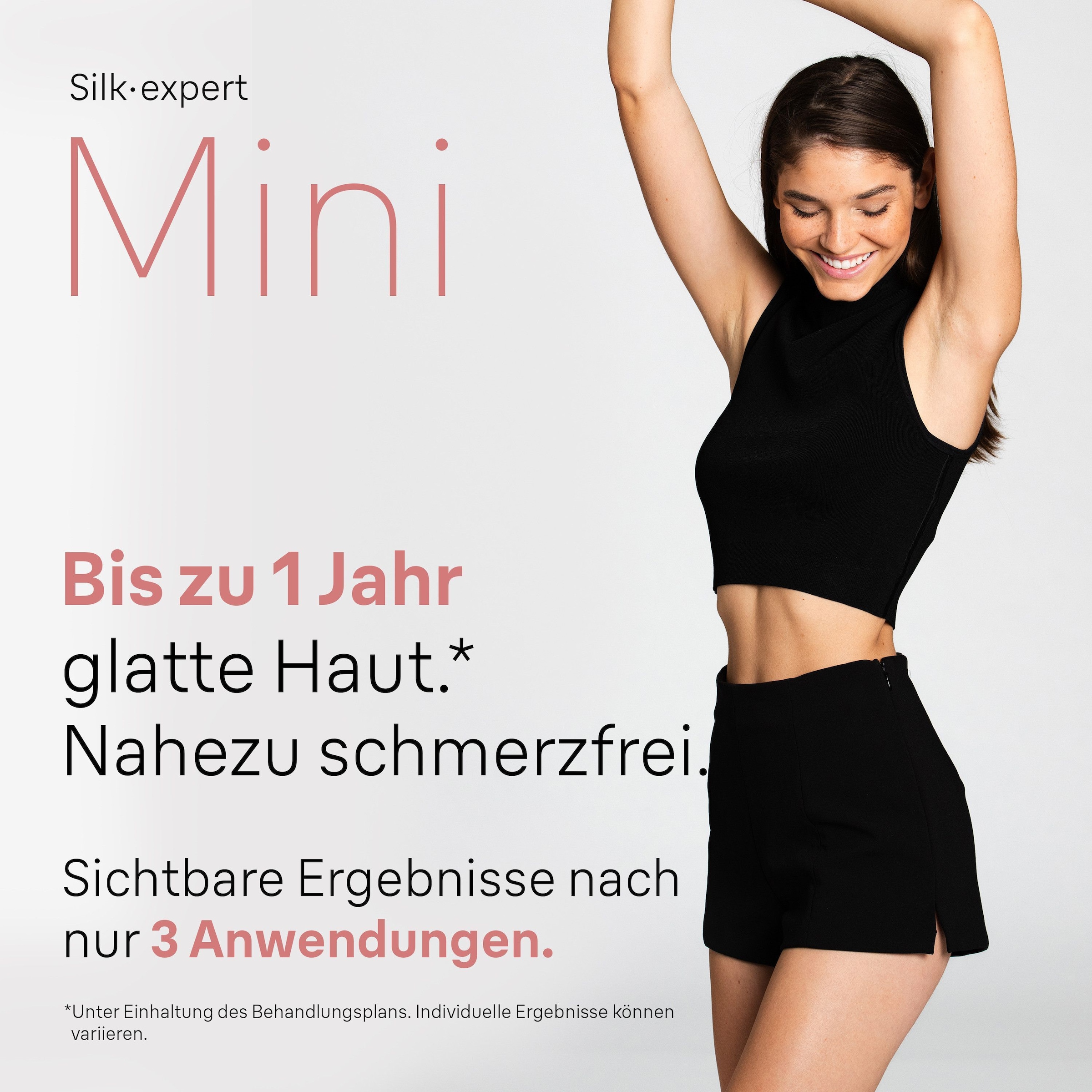 Braun IPL-Haarentferner »Silk-expert PL1000«, Mini-Haarentfernungsgerät, kompakte Grösse für unterwegs