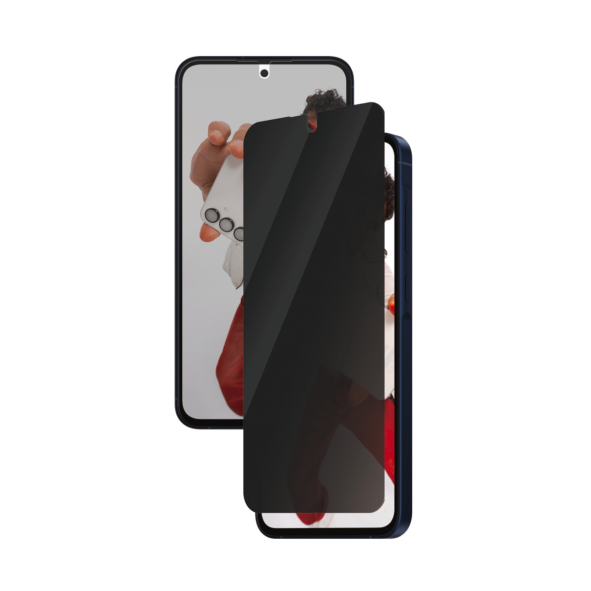 SAFE by PanzerGlass Displayschutzglas »Side-View Privacy Screen Protector«, für Samsung Galaxy A56, Blickschutzfolie, Schutzfolie, Bildschirmschutz, kratz- & stossfest