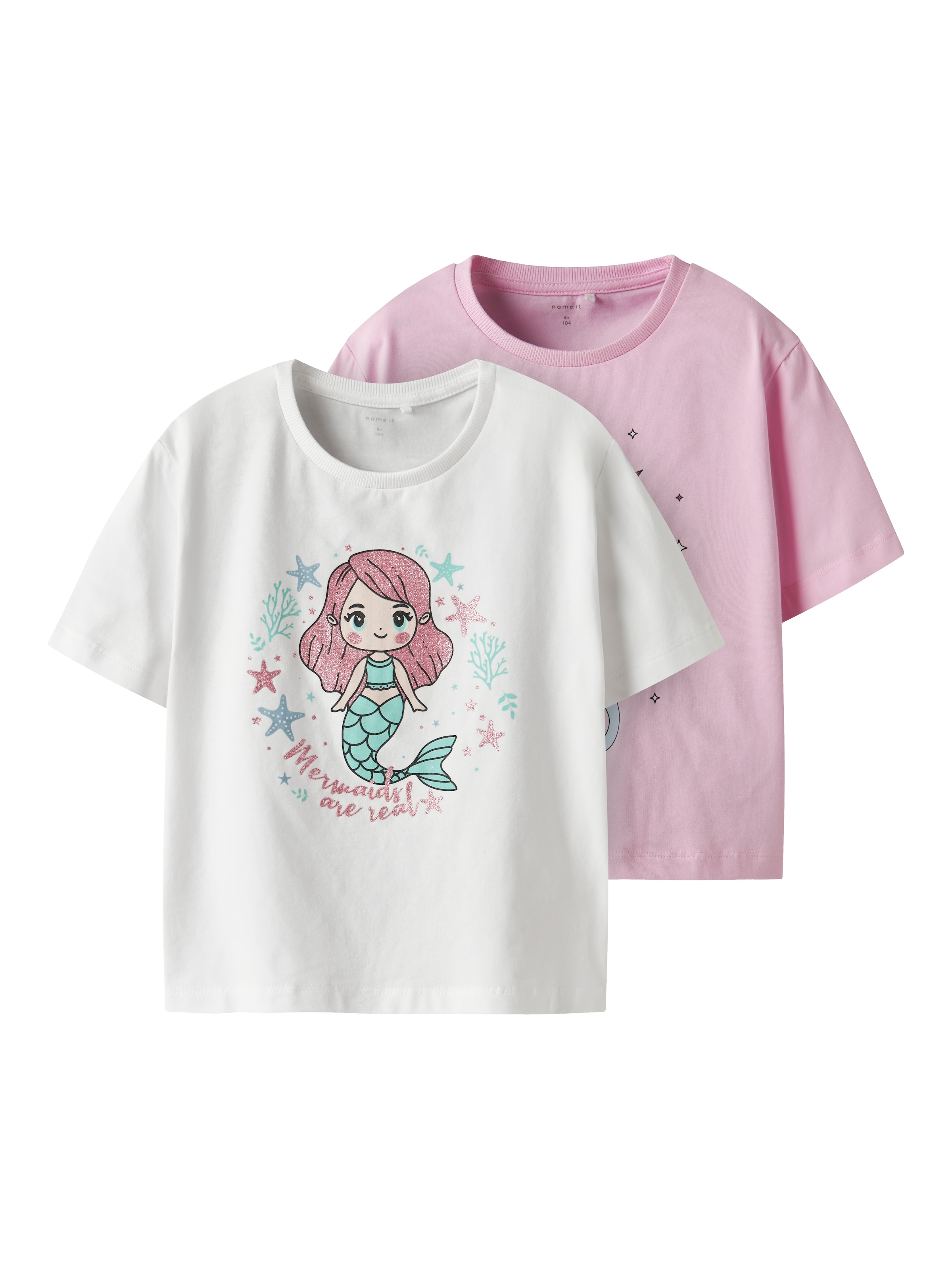 Name It T-Shirt »NMFFREJANE 2P SS NREG TOP«, (Packung, 2 tlg.)