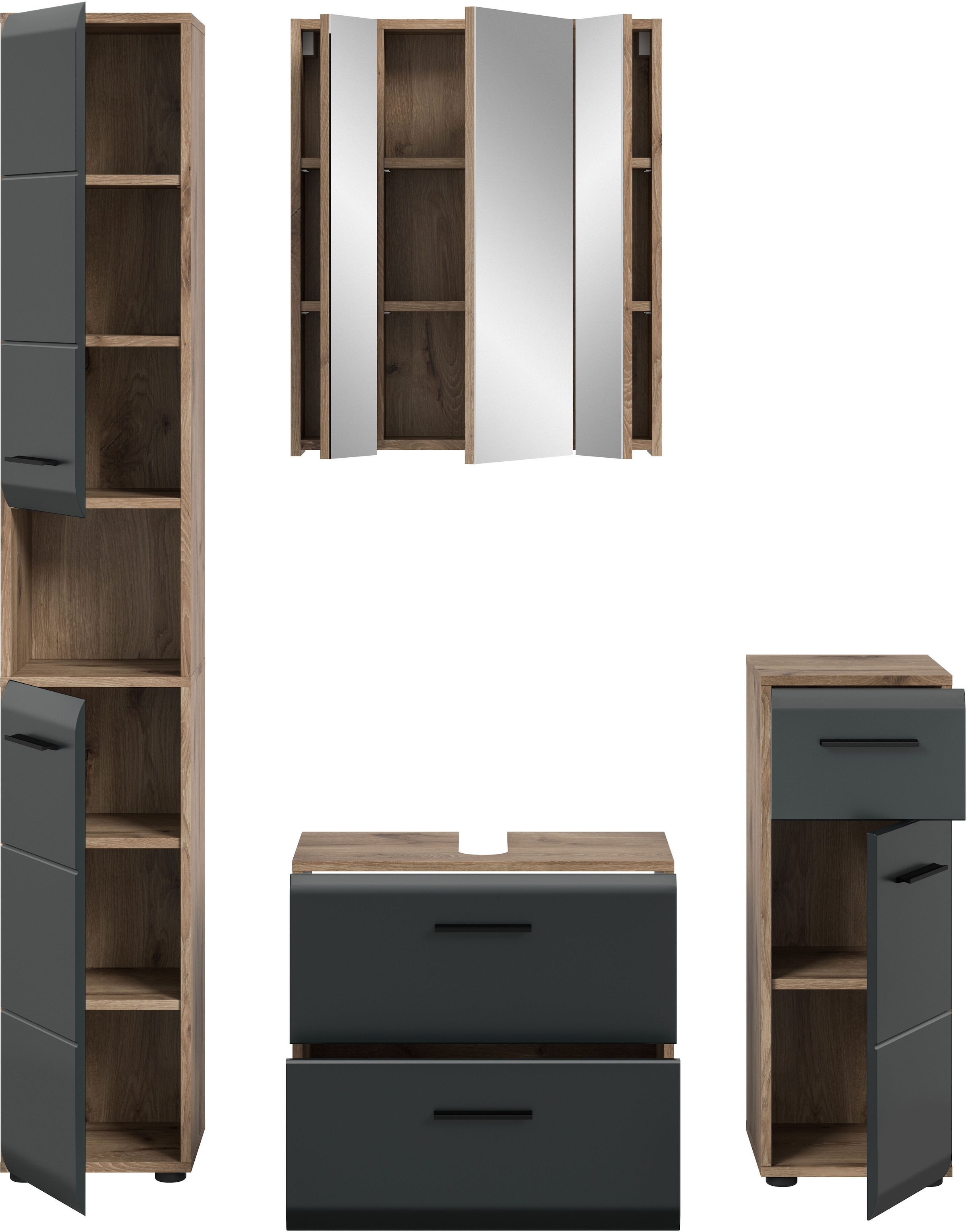 INOSIGN Badezimmer-Set Set, 4 Stk. tlg.