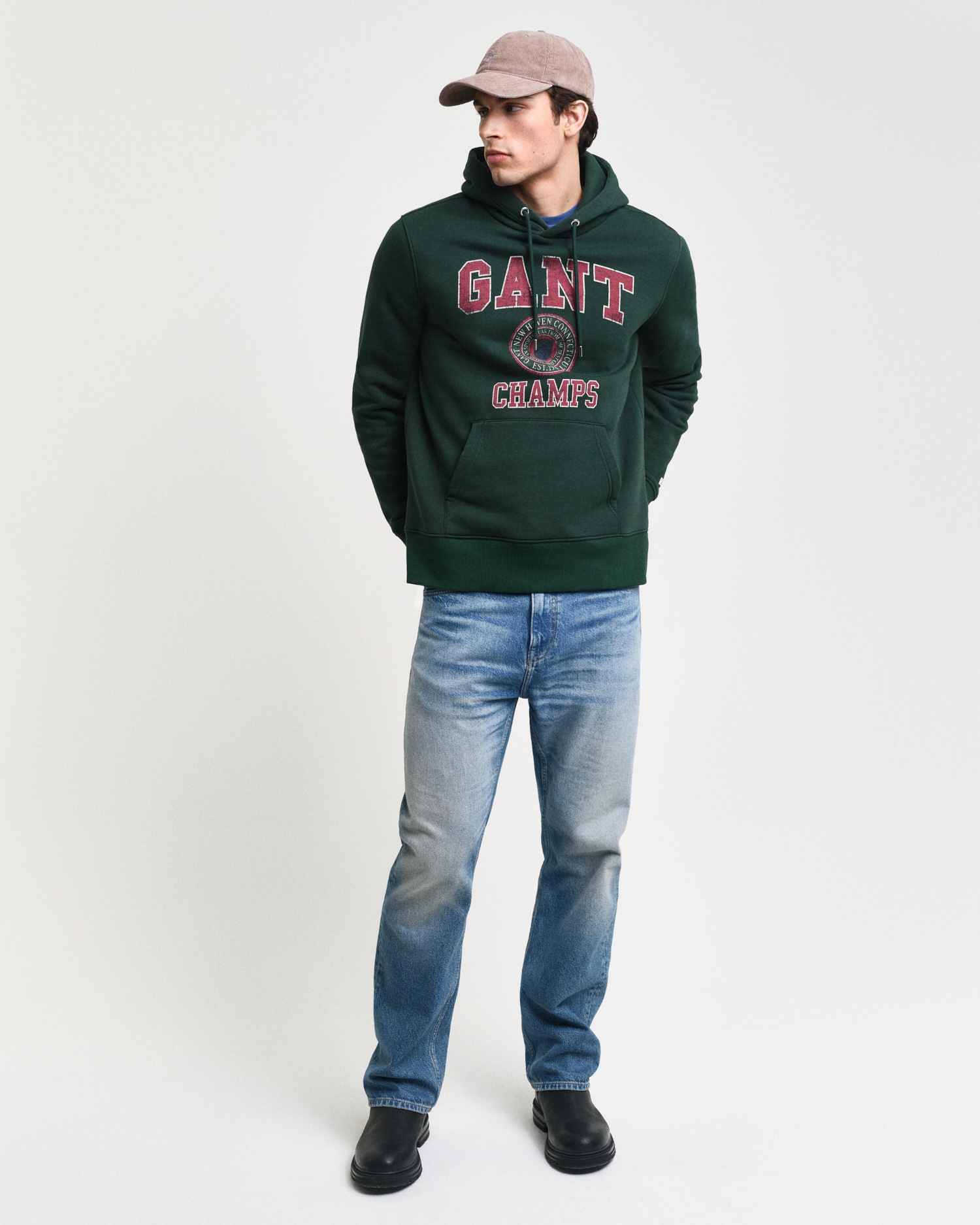 Gant Hoodie »FRONT GRAPHIC SWEAT HOODIE«, GANT-Grafikprint auf der Vorderseite