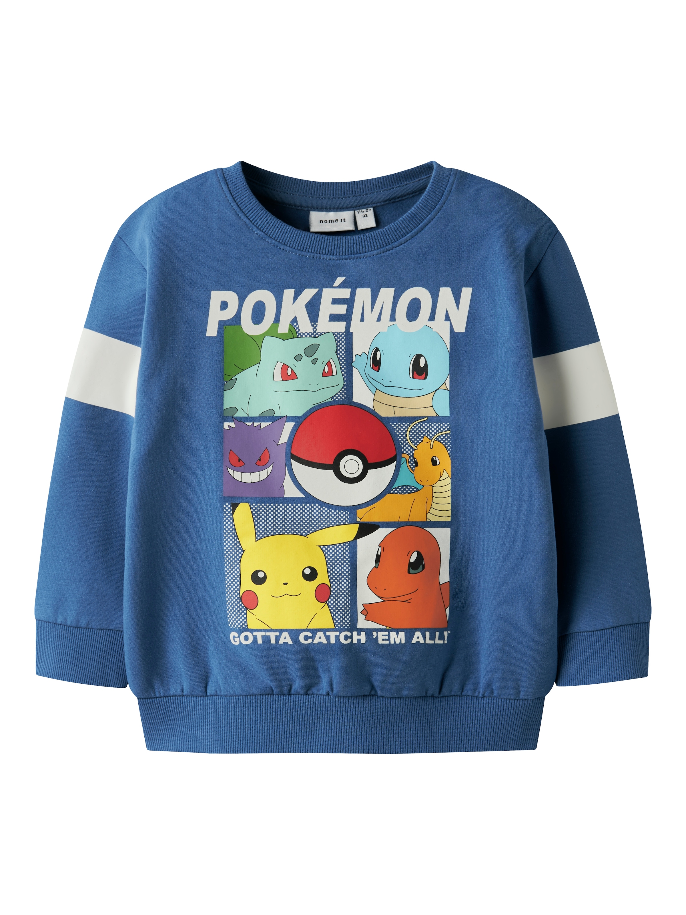 Name It Sweatshirt »NMMJUSSY POKEMON NREG SWEAT BRU NOOS SKY«
