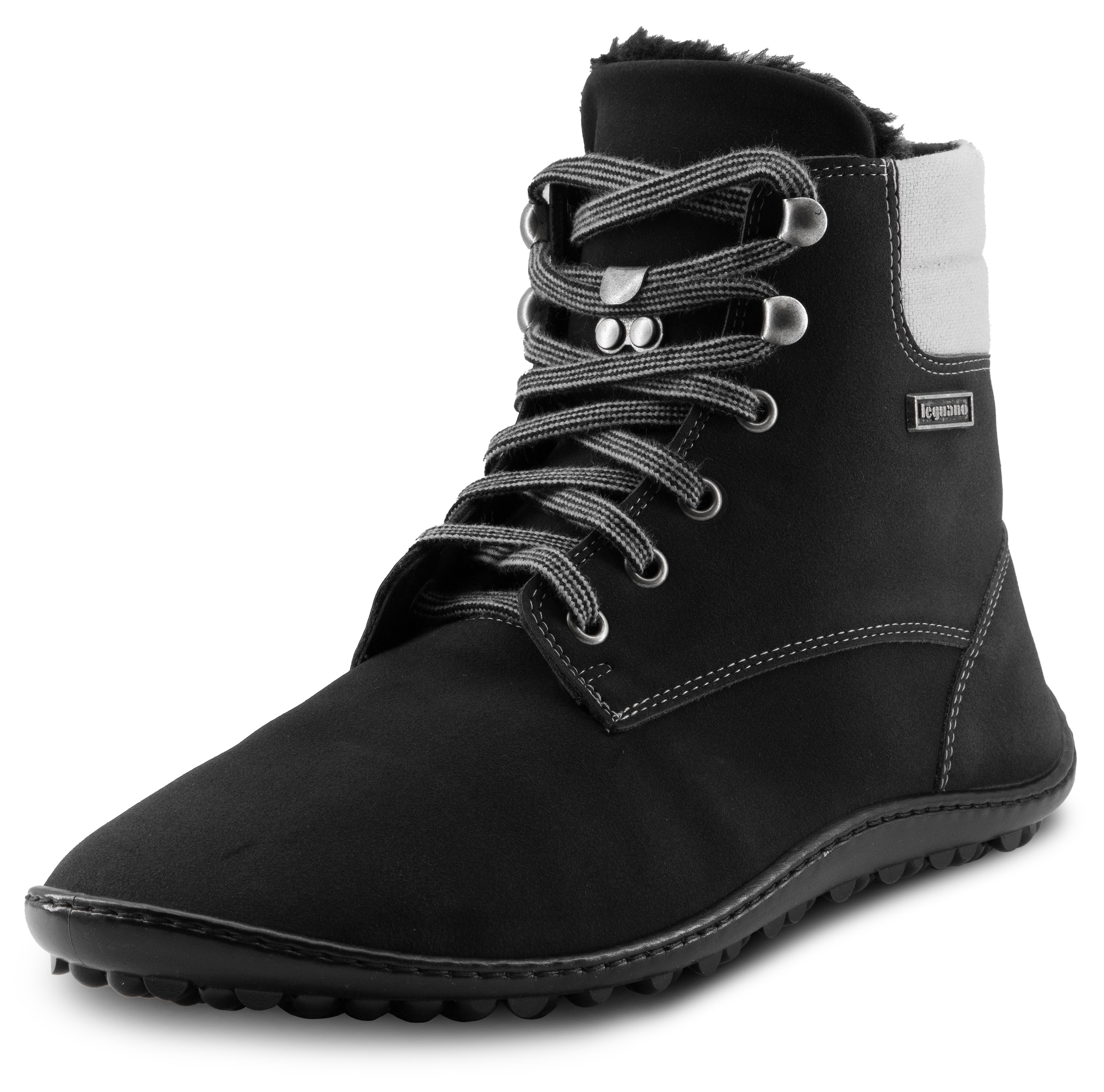 Leguano Chaussures pieds nus »Icebare«  , Bequemschuh, Schnürboots, speziell entwickelte Halbkugel-Sohle