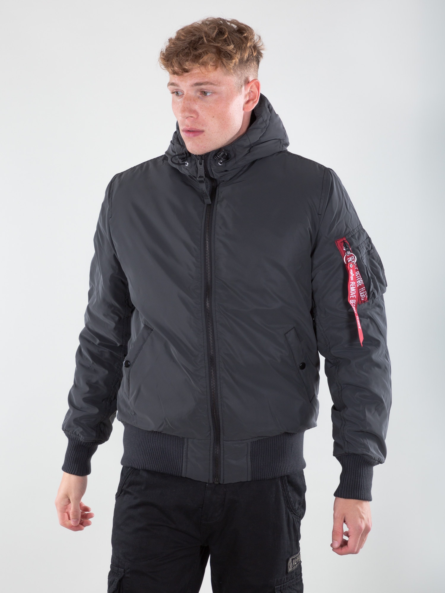 Alpha Industries Bomberjacke »Alpha Industries Men - Bomber Jackets MA-1 Hooded Reflective«
