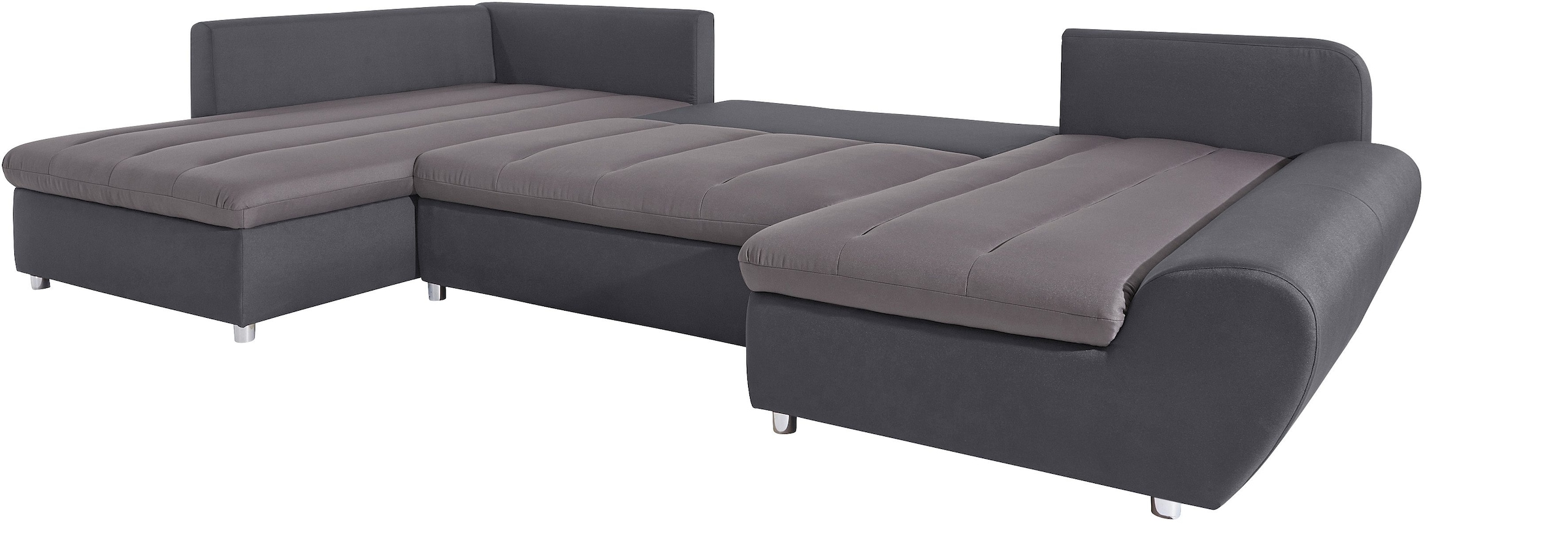 sit&more Wohnlandschaft »Bandos U-Form«, in 2 unterschiedlichen Grössen, wahlweise mit Bettfunktion + Bettkasten