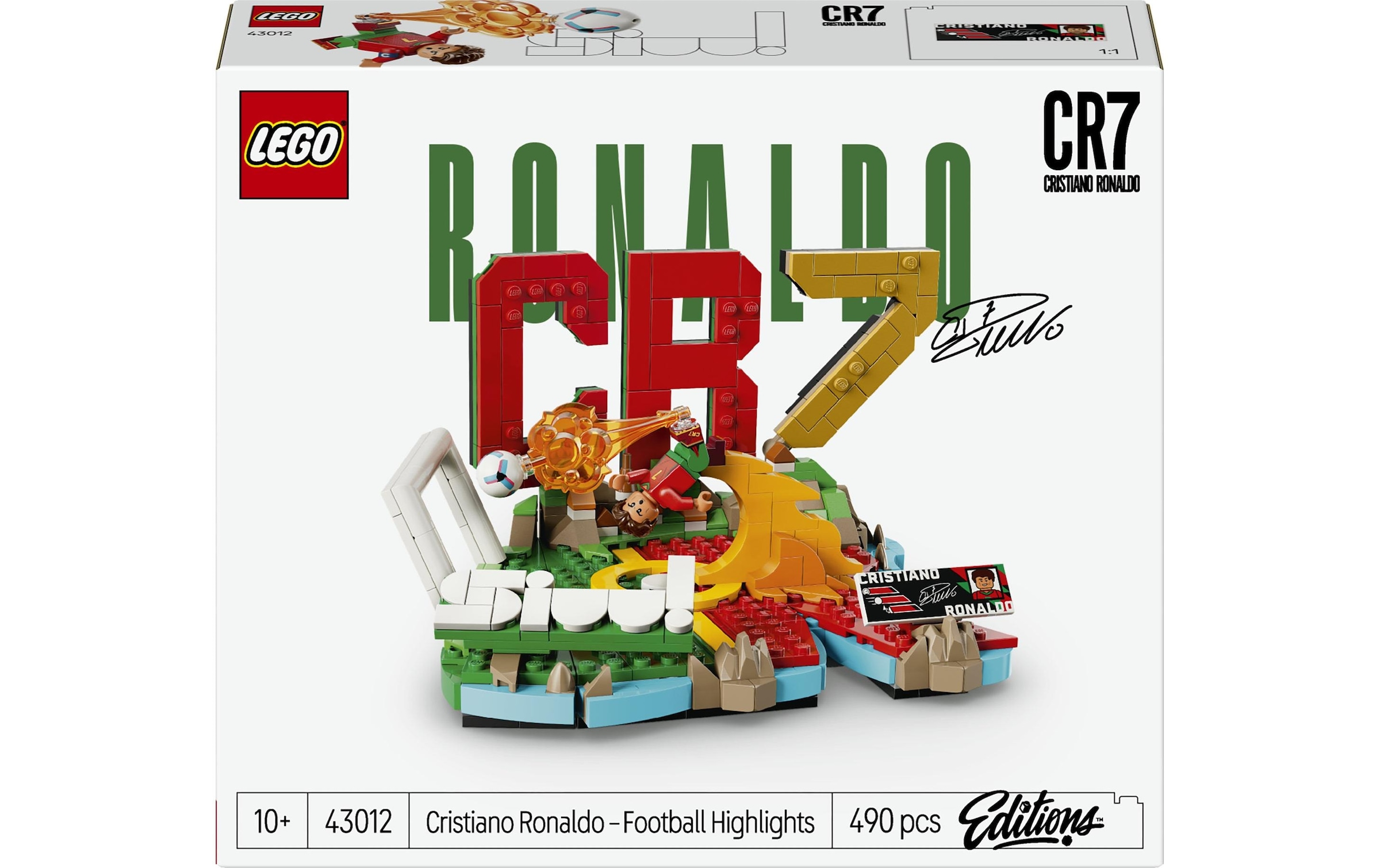 LEGO® Pions de construction »Cristiano Ronaldo – Fussball-Highlights (43012), LEGO Editions Football«