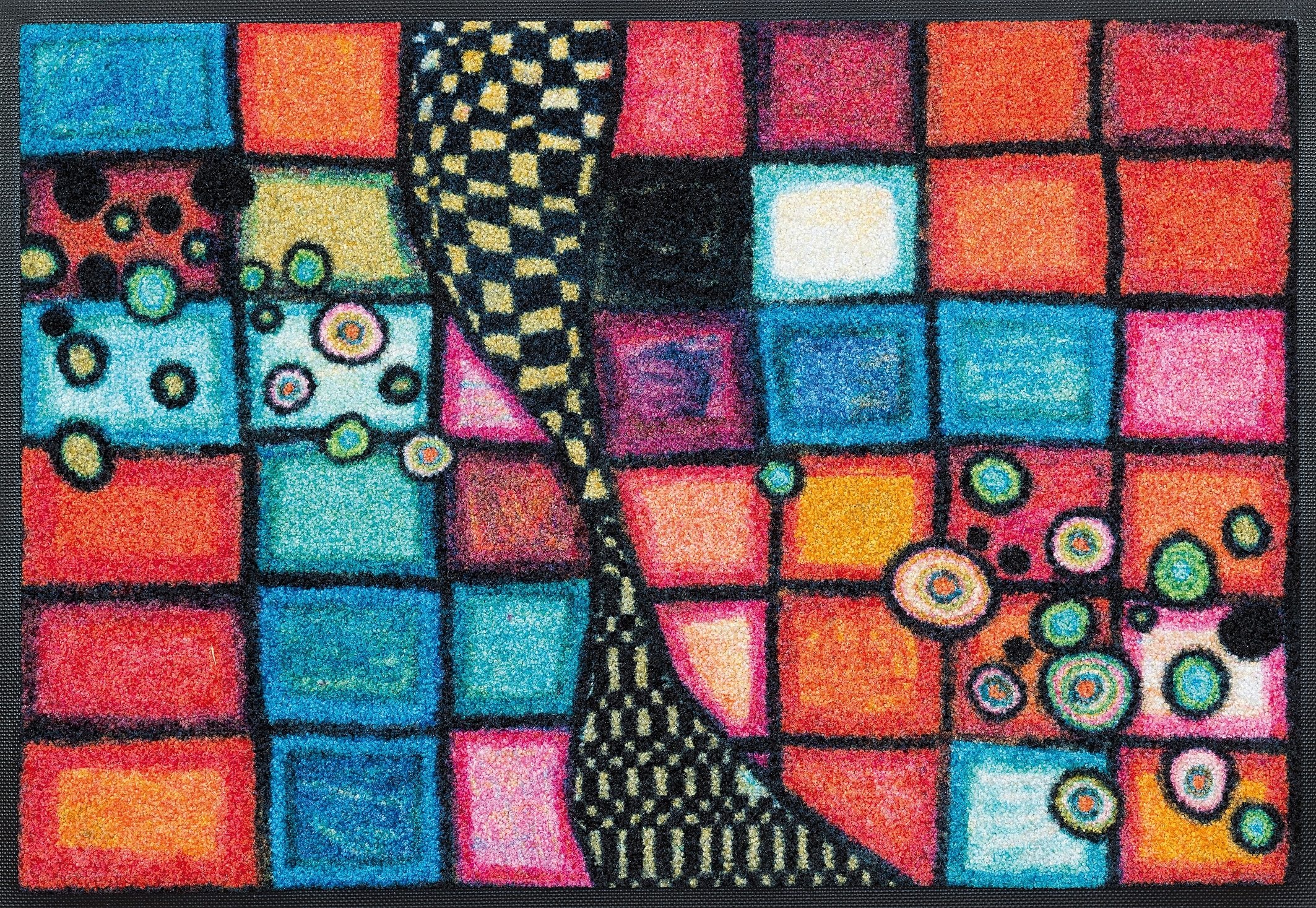 Image of wash+dry by Kleen-Tex Fussmatte »Tiger Tundra«, rechteckig, 7 mm Höhe, Schmutzfangmatte, rutschhemmend, In- und Outdoor geeignet, waschbar bei Ackermann Versand Schweiz