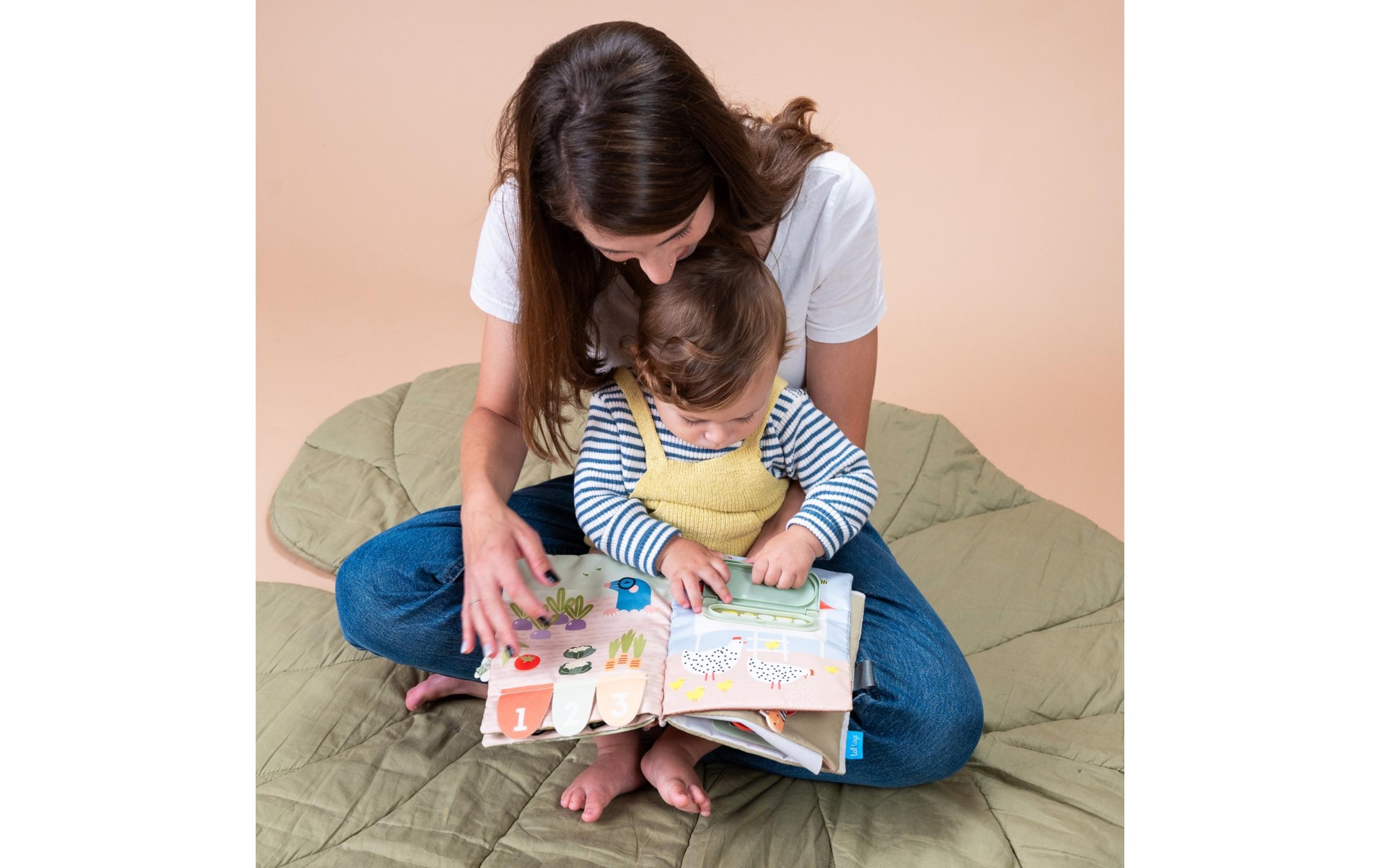 TAF TOYS Lernspielzeug »erstes Aktivitätenbuch 18M+«