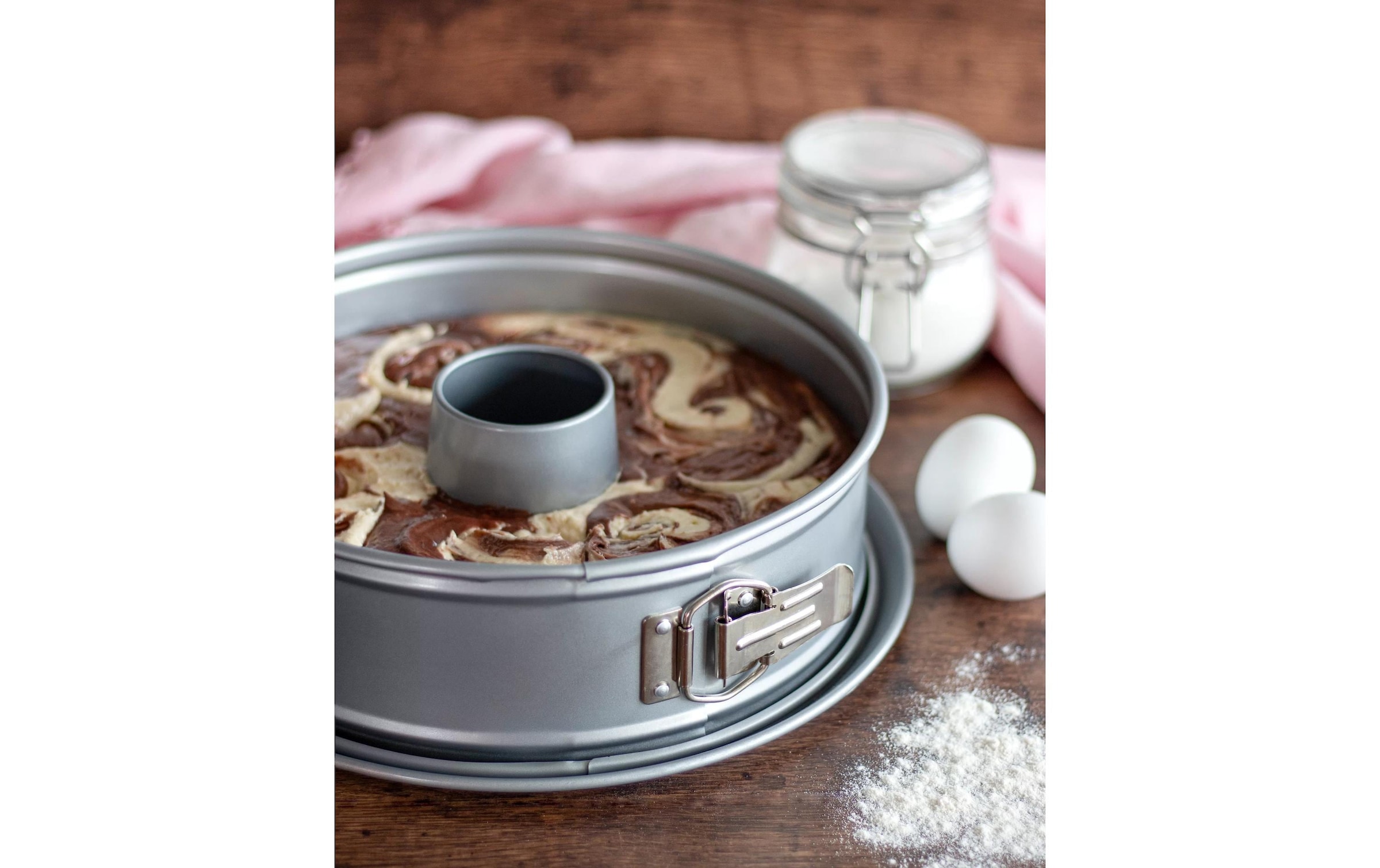 STÄDTER Moule à pâtisserie »mit Flach.- und Rohrboden«