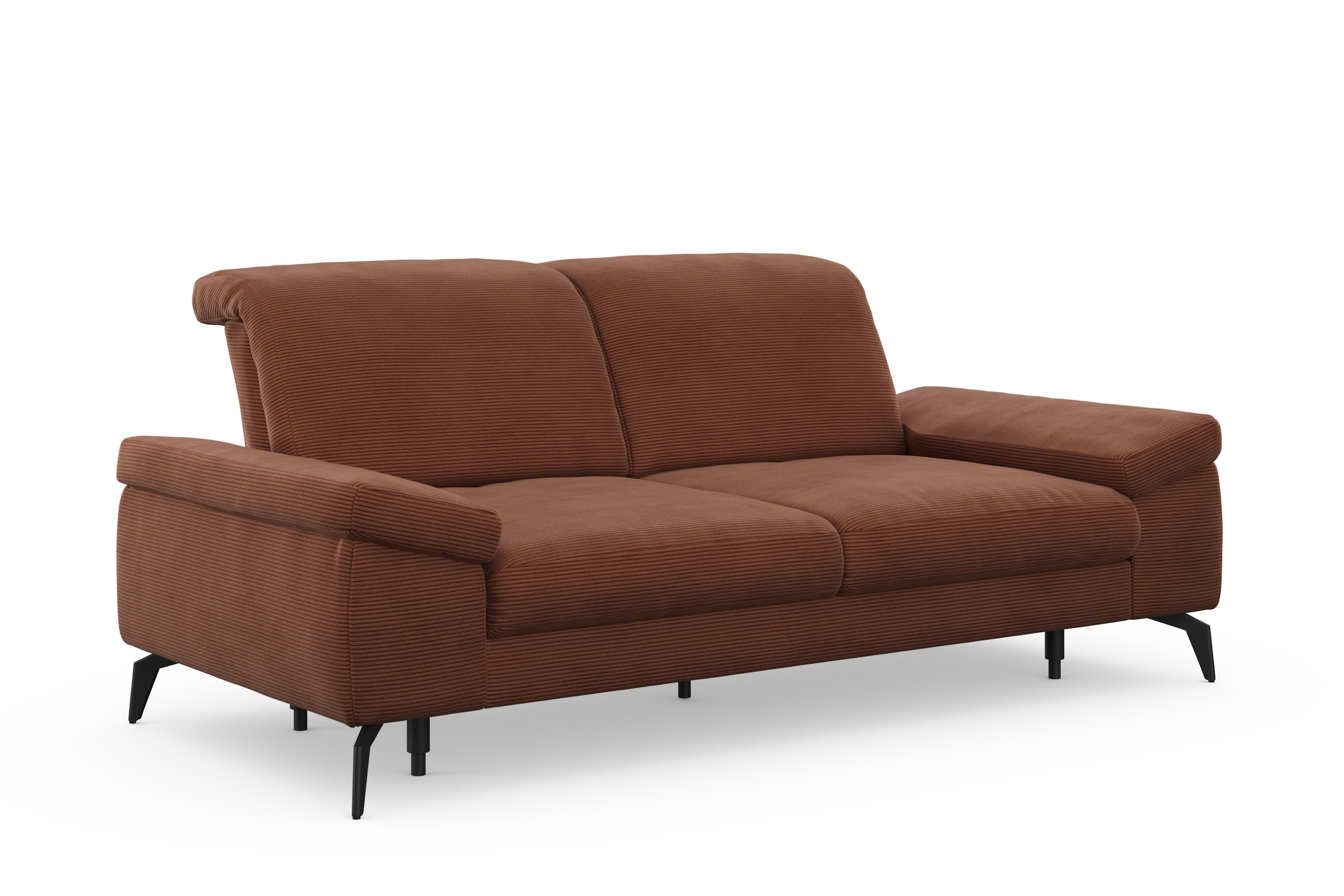 sit&more 2,5-Sitzer »Cabana«, Breite 211 cm, mit oder ohne Sitztiefen-, und Kopfteilfunktion