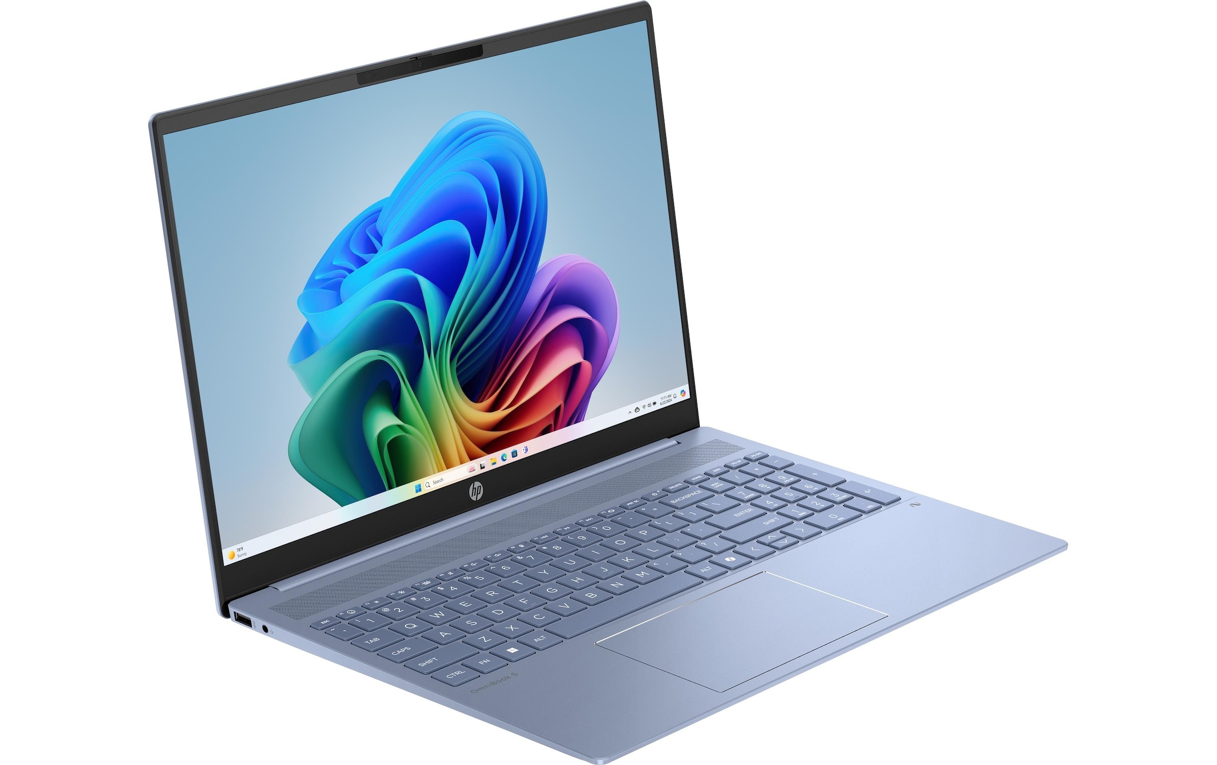HP Notebook »OmniBook 5 16 Next Gen AI PC BN4J7EA«, / 16 Zoll, AMD, Radeon Graphics, Webcam