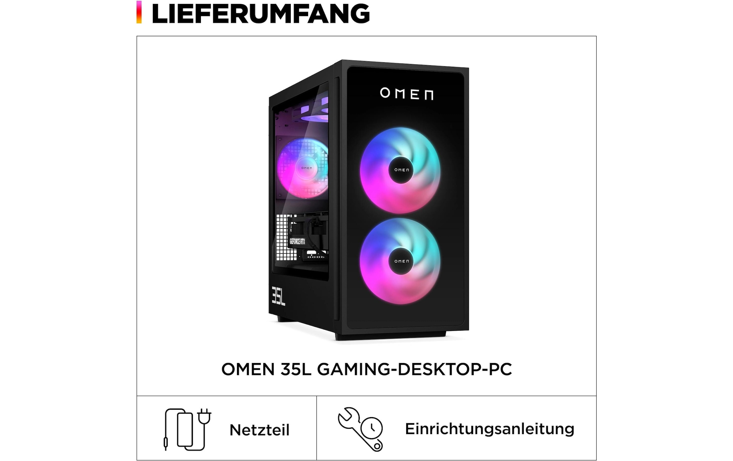 HP Gaming-PC »OMEN 35L GT16-0650nz«