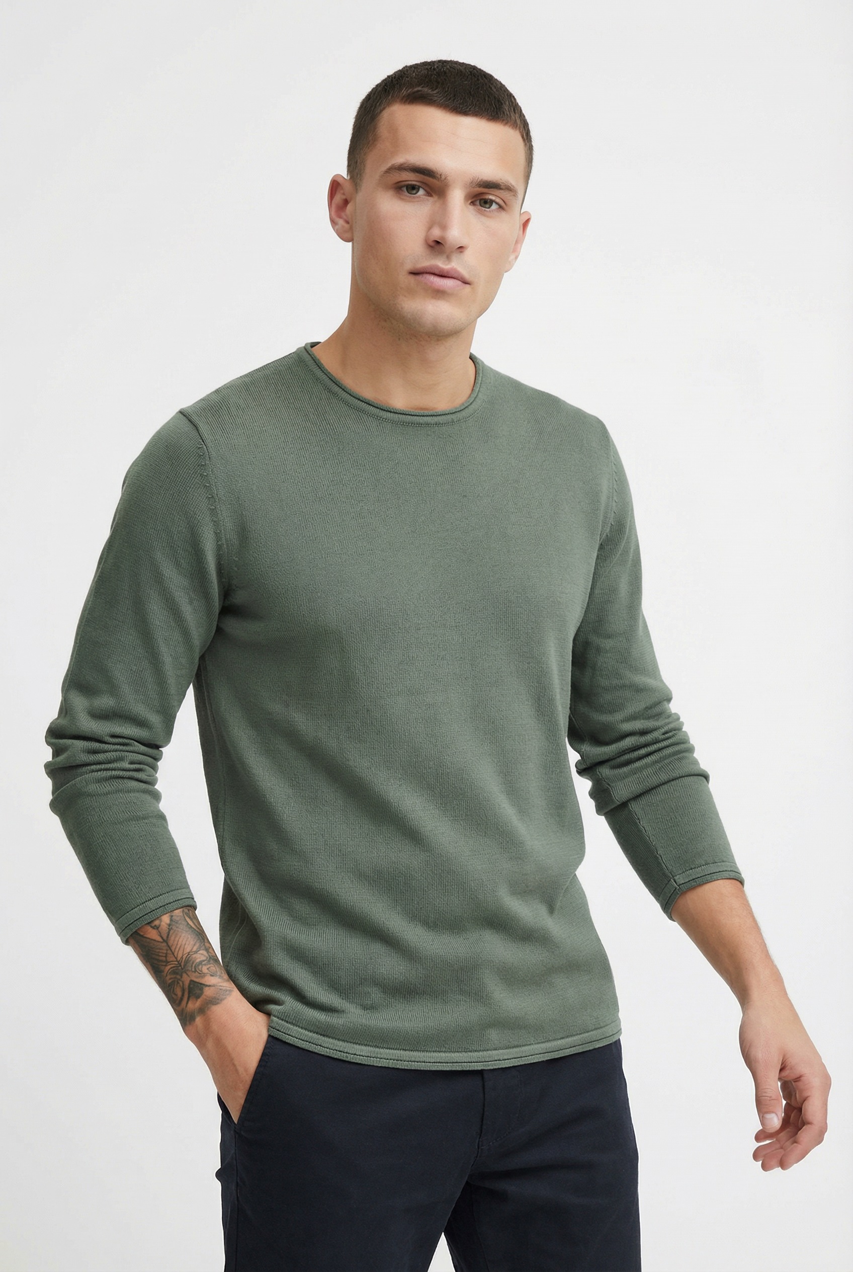 ONLY & SONS Pull à col rond »ONSGASTON REG 12 WASH CREW KNIT CS OTL«