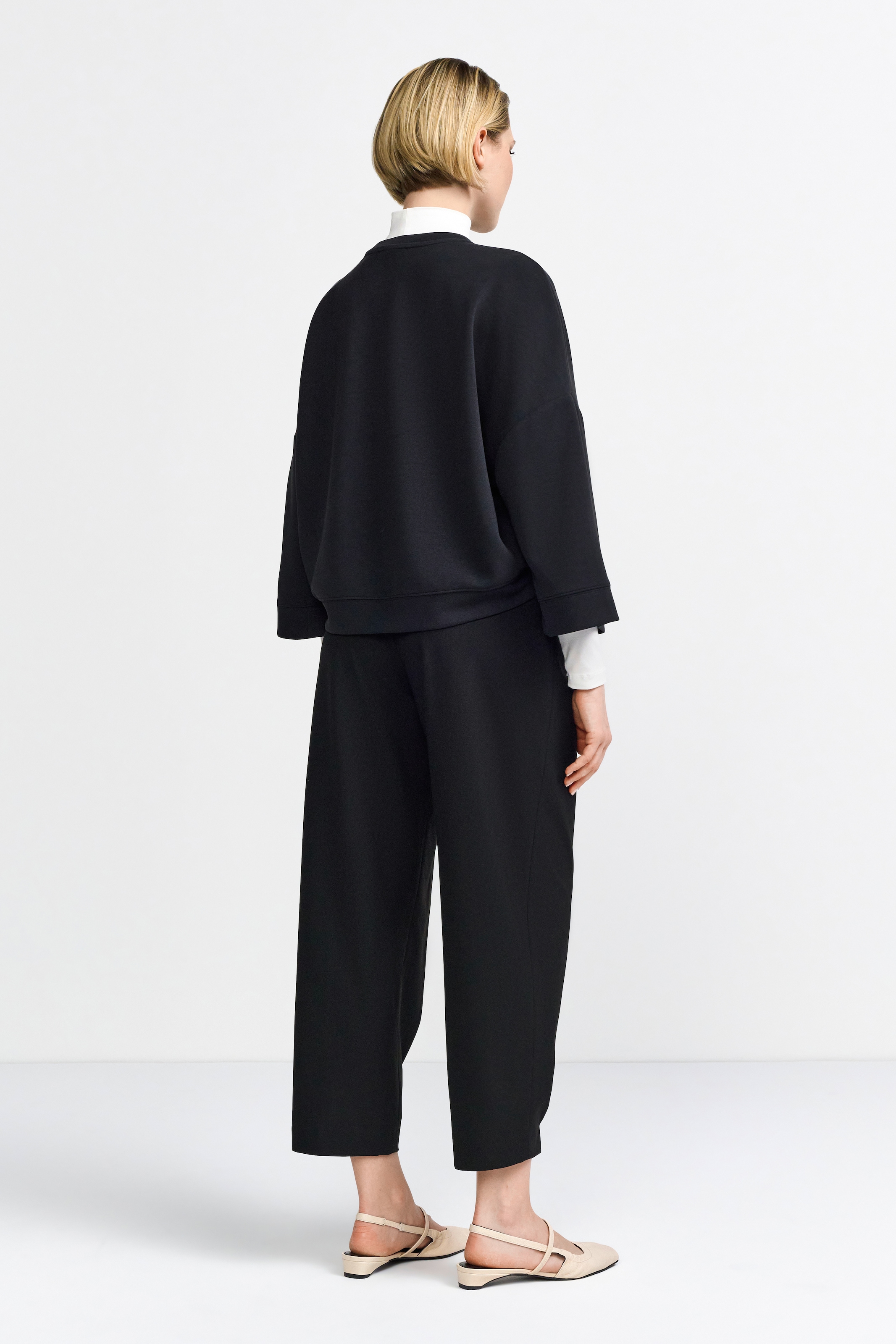 RICHROYAL Sweatshirt »Tencel peached Shirt«, modische Kurzarmsweatshirt
