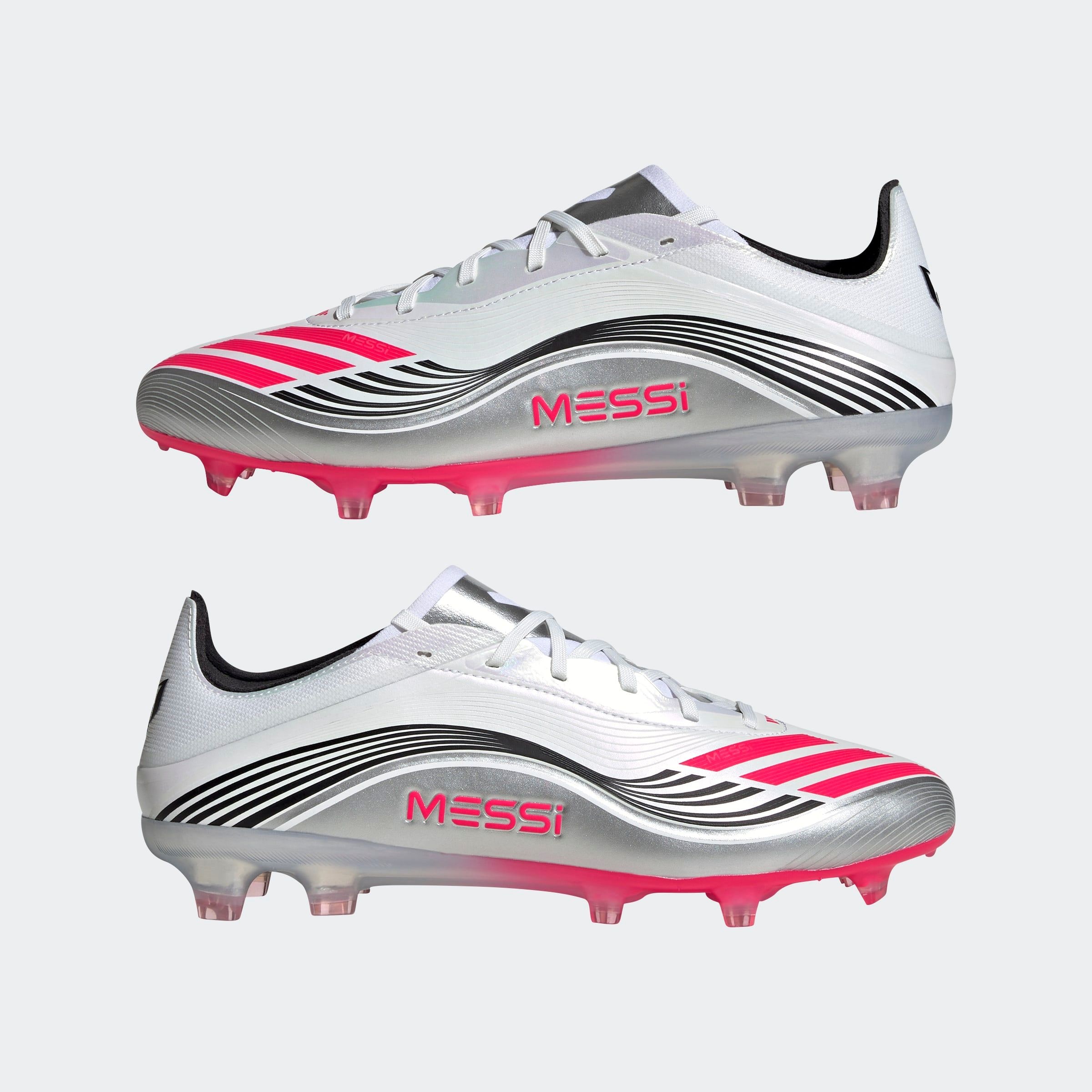 adidas Performance Fussballschuh »F50 MESSI PRO E FÜR FESTE BÖDEN«, geeignet für Rasenplätze
