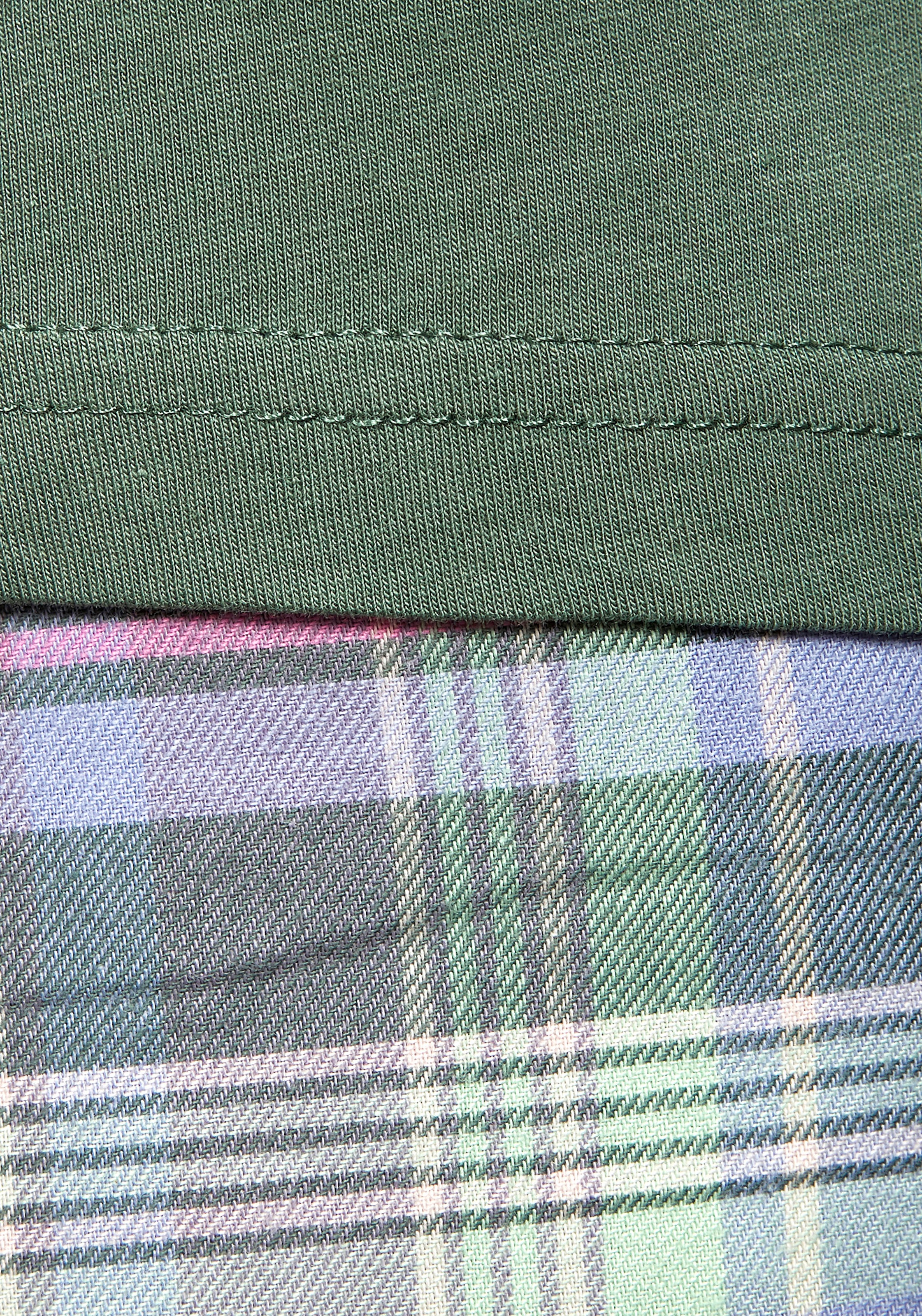 Vivance Dreams Pyjama, (2 tlg.), aus kuschelig weichem Flanell